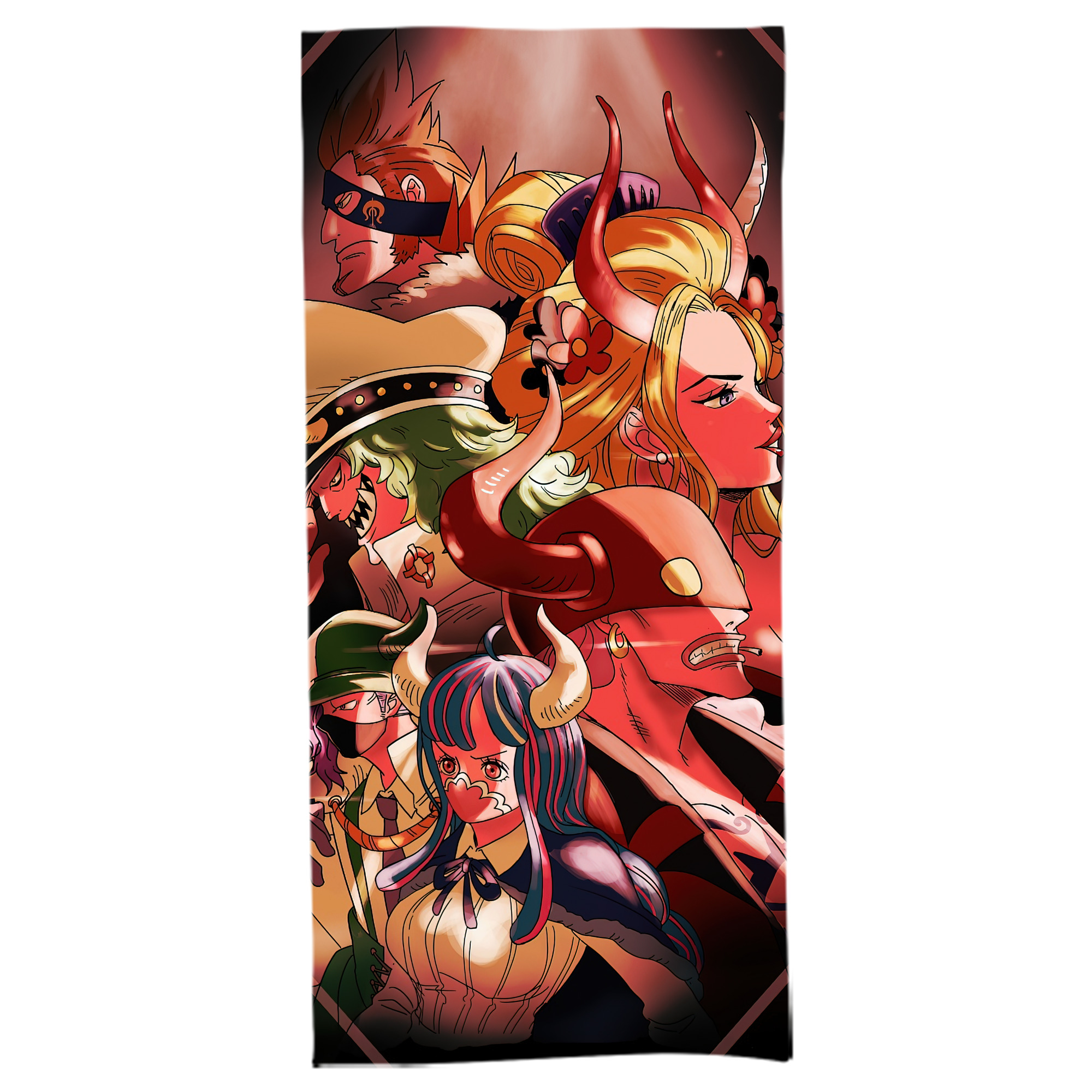 （画像用） ワンピース ONE PIECE 大判バスタオル 70×140cm 吸水速乾 柔らかい肌触り