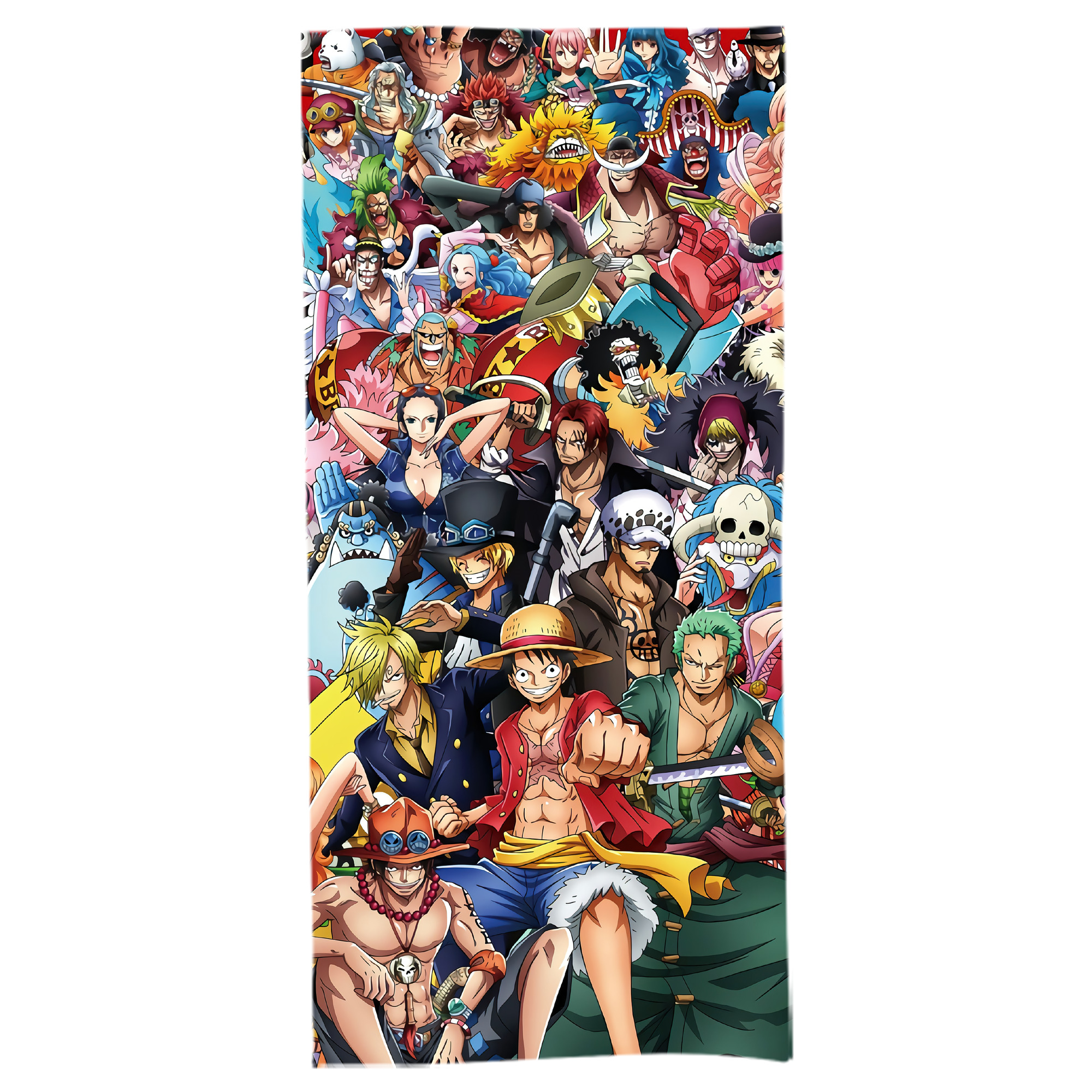 （画像用） ワンピース ONE PIECE 大判バスタオル 70×140cm 吸水速乾 柔らかい肌触り