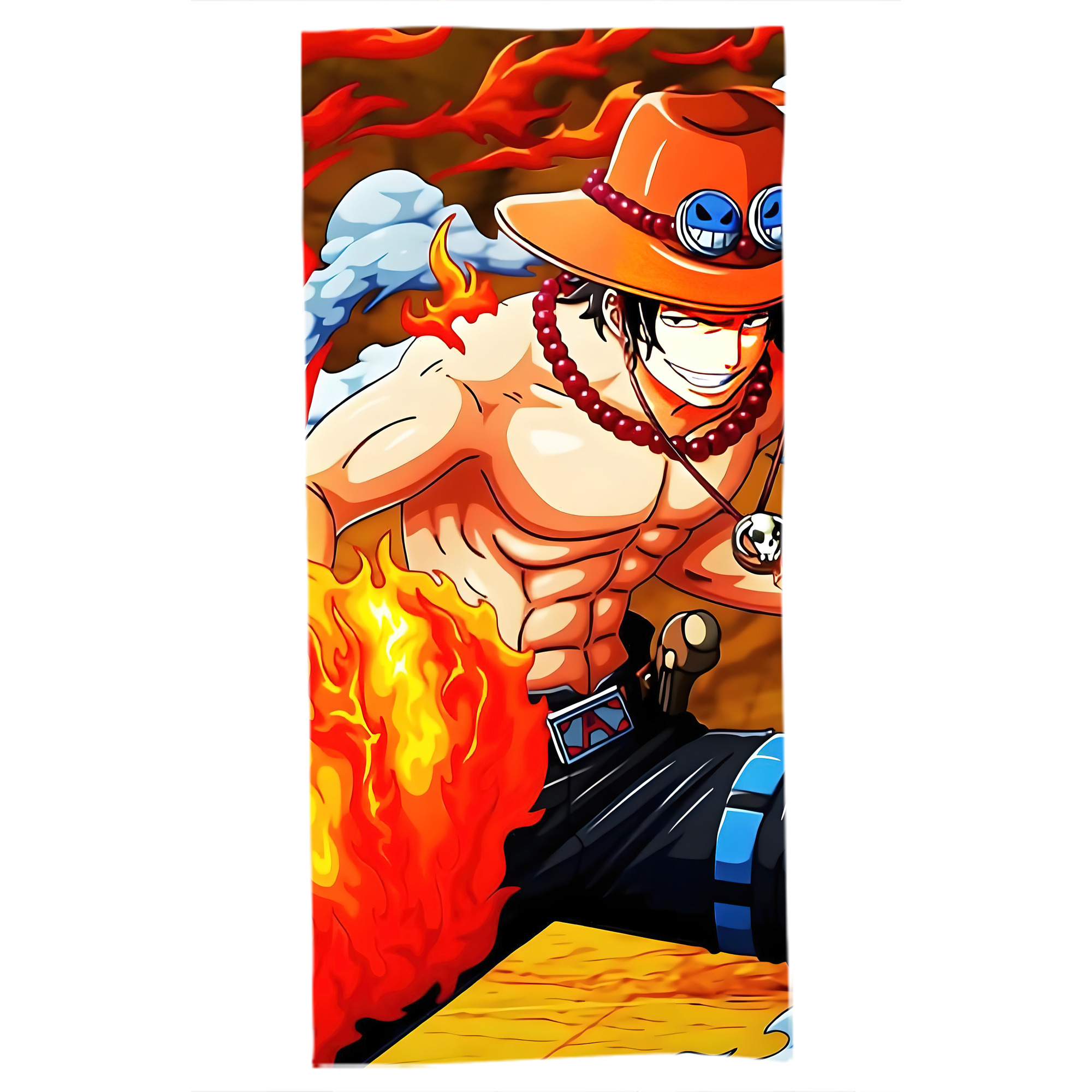 （画像用） ワンピース ONE PIECE 大判バスタオル 70×140cm 吸水速乾 柔らかい肌触り