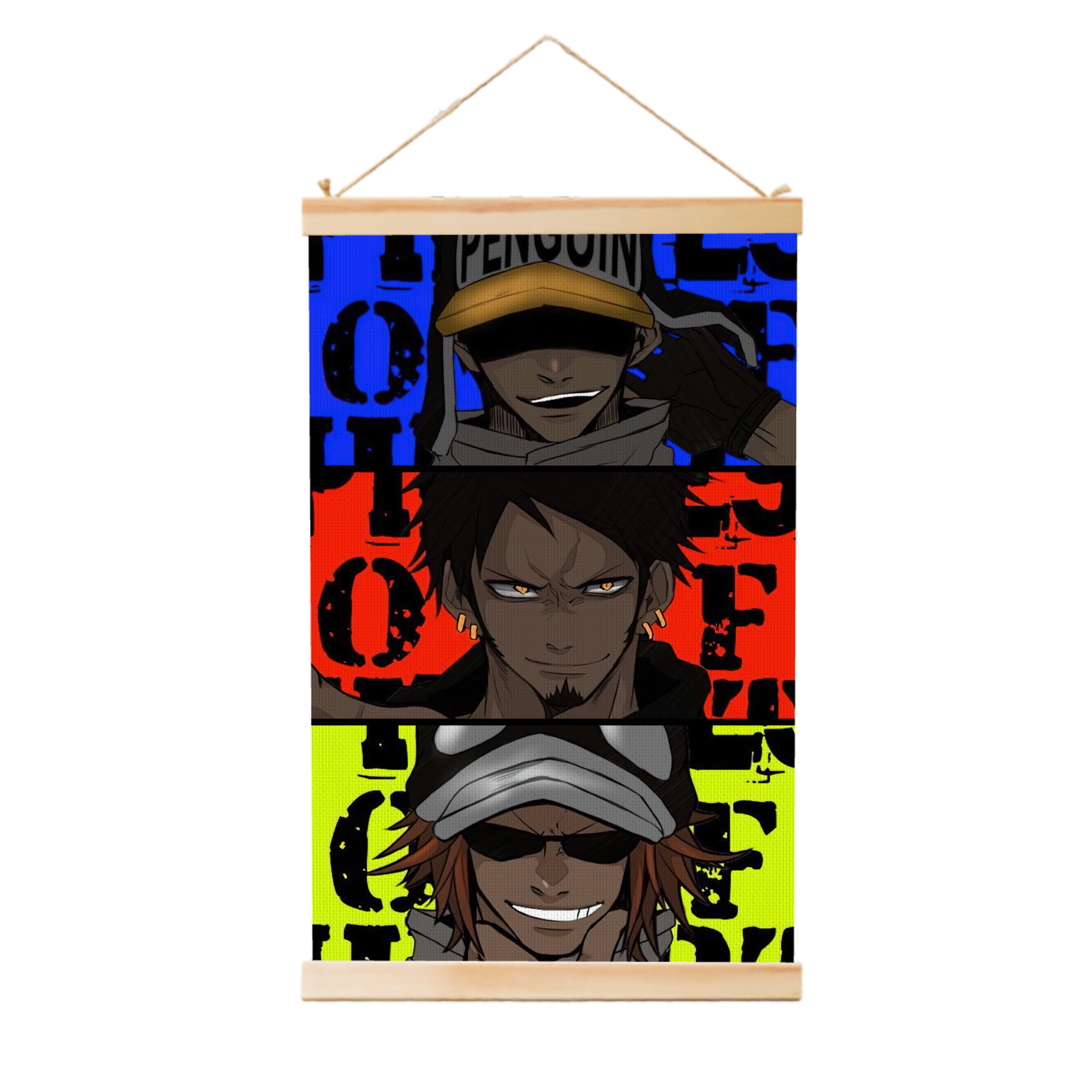 （画像用） ワンピース ONE PIECE 木製軸タペストリー