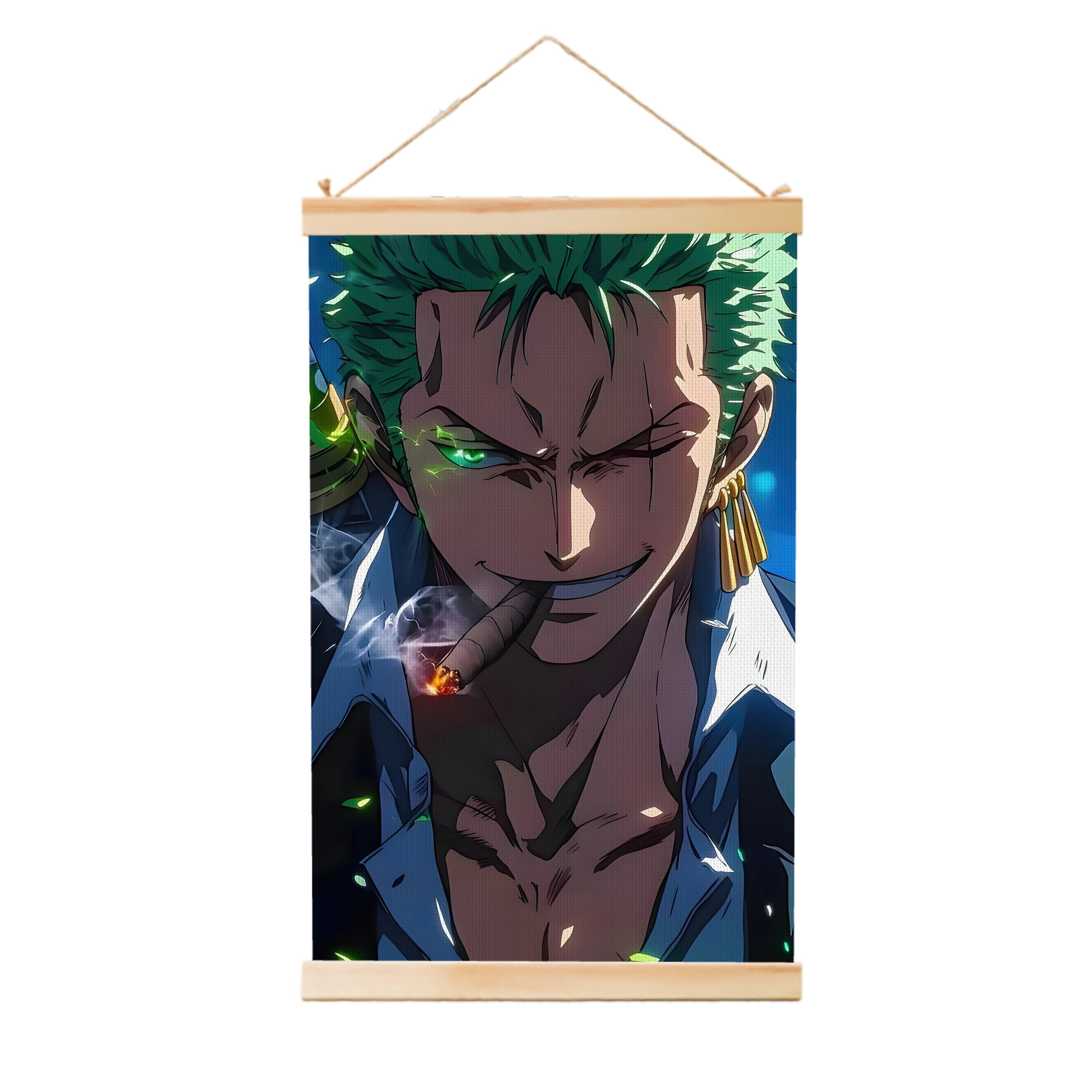（画像用） ワンピース ONE PIECE 木製軸タペストリー