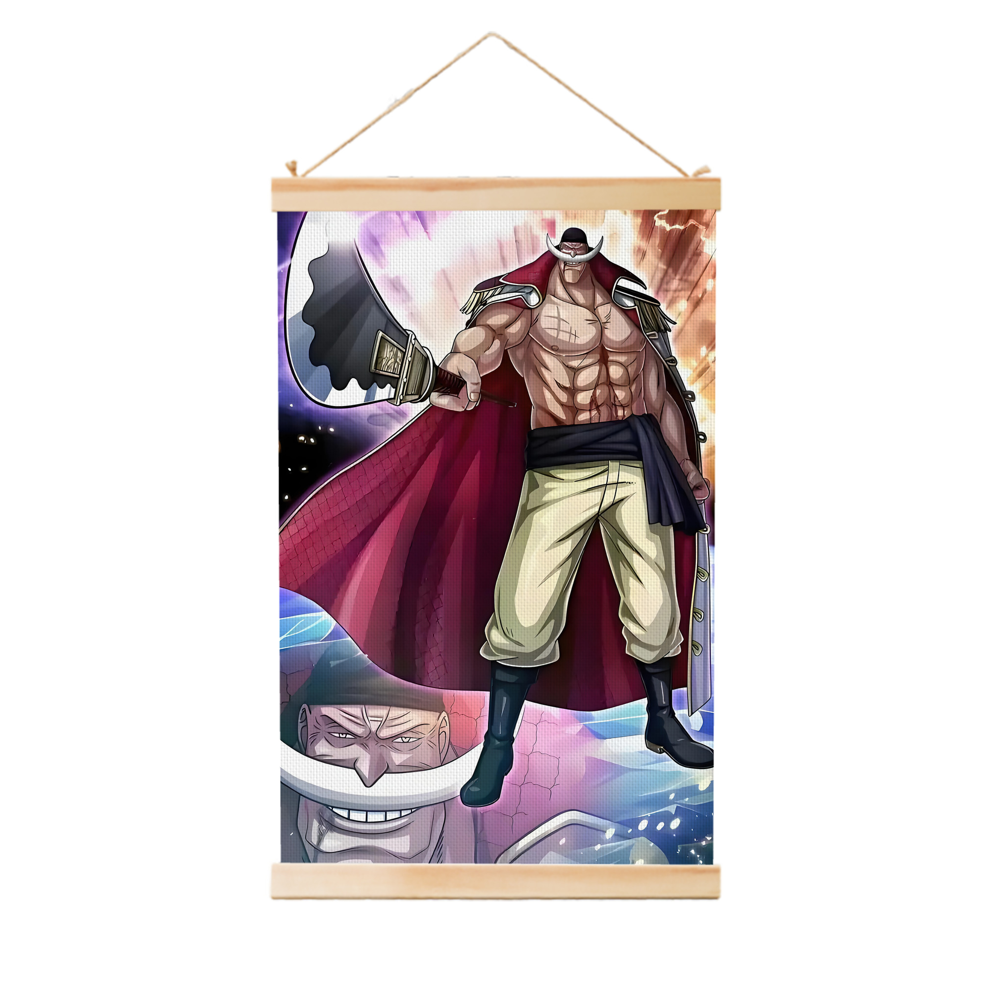 （画像用） ワンピース ONE PIECE 木製軸タペストリー