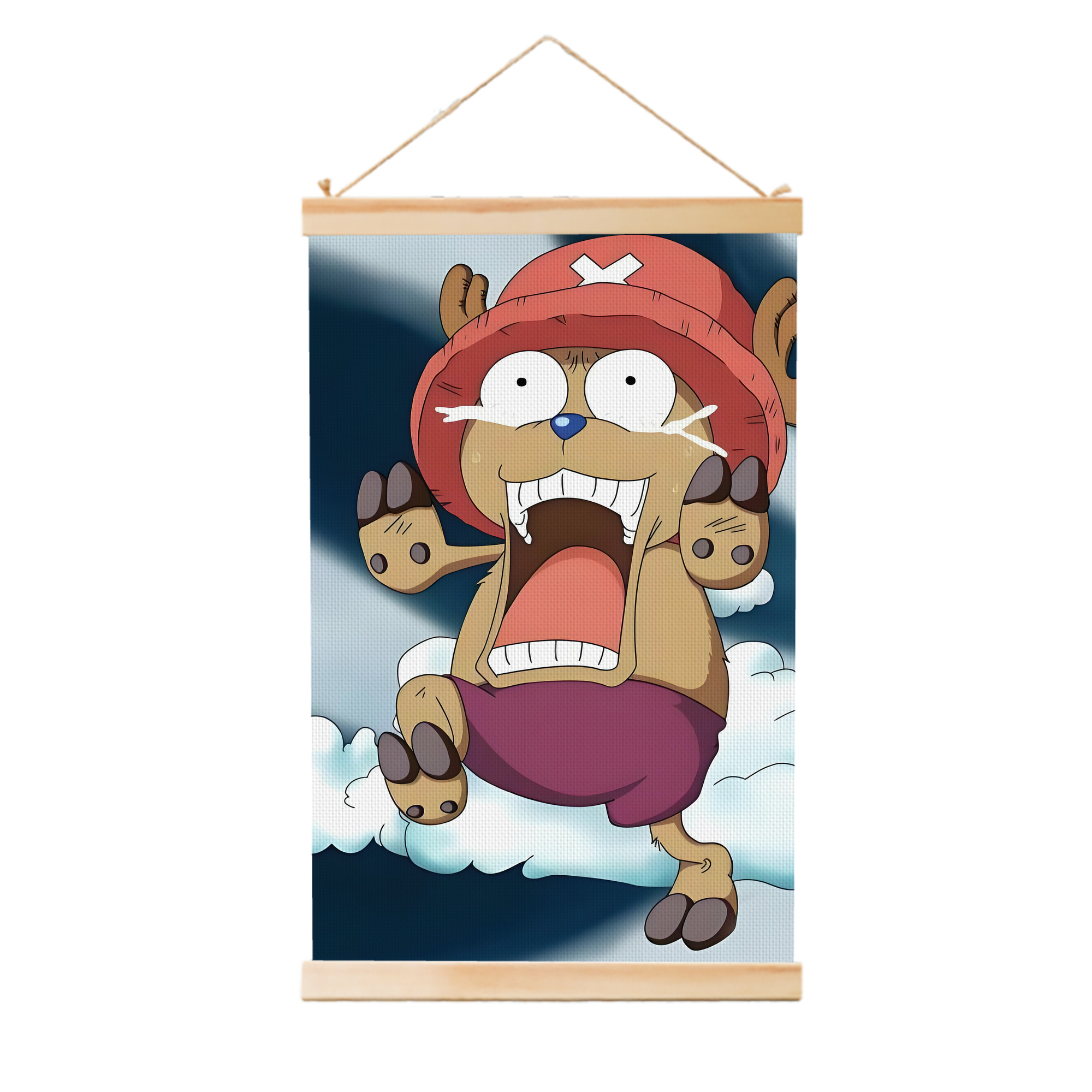 （画像用） ワンピース ONE PIECE 木製軸タペストリー