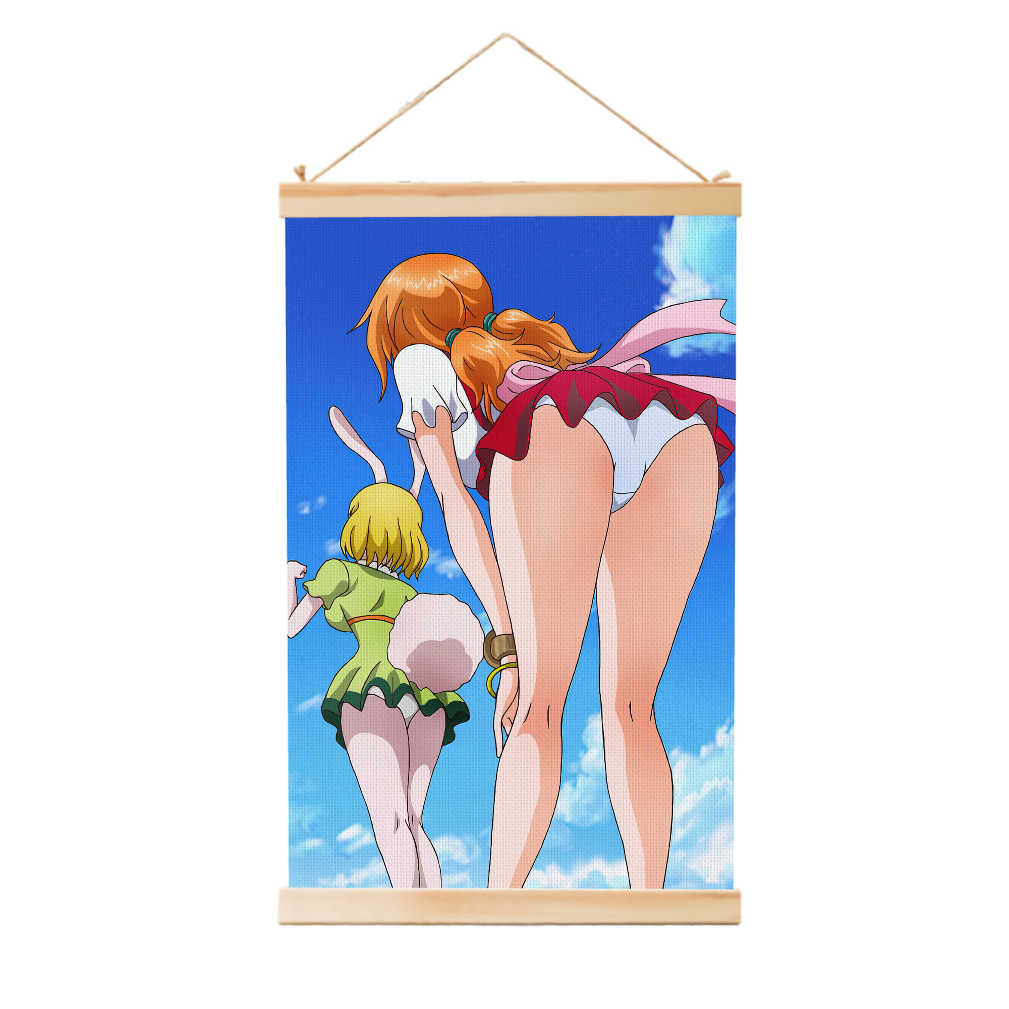 （画像用） ワンピース ONE PIECE 木製軸タペストリー
