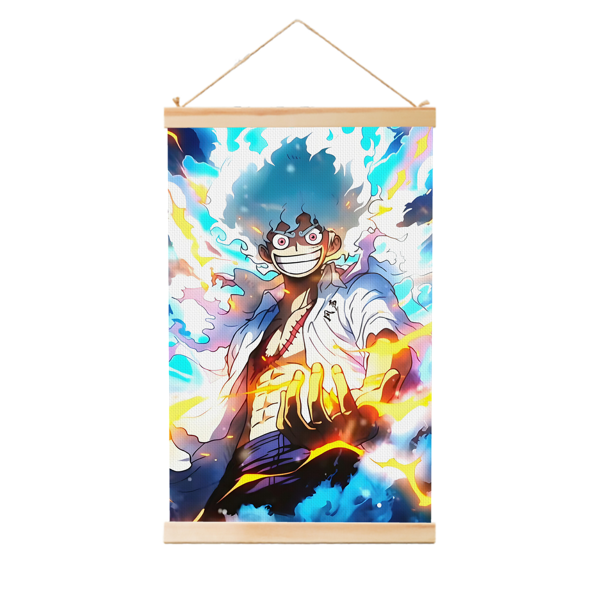 （画像用） ワンピース ONE PIECE 木製軸タペストリー