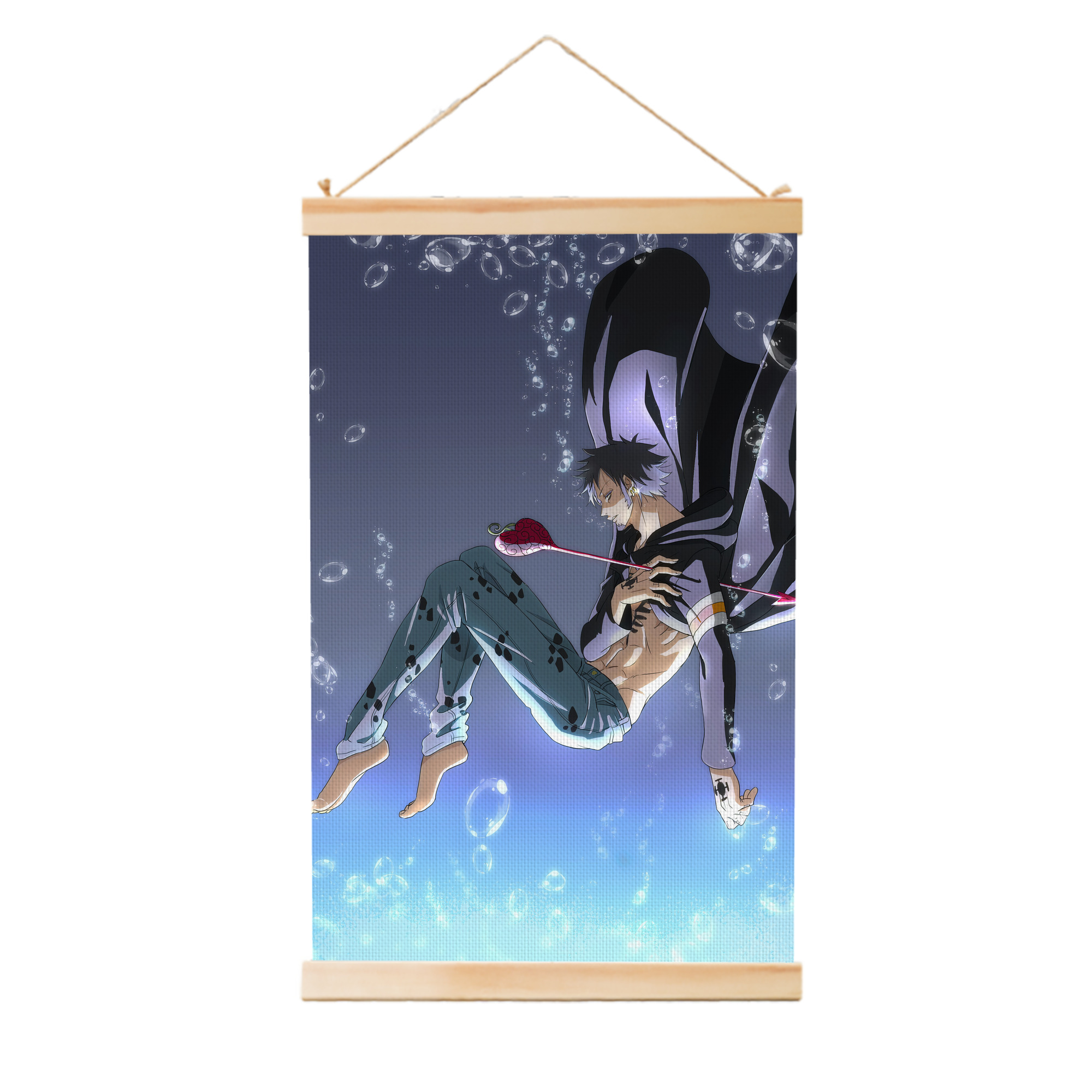（画像用） ワンピース ONE PIECE 木製軸タペストリー