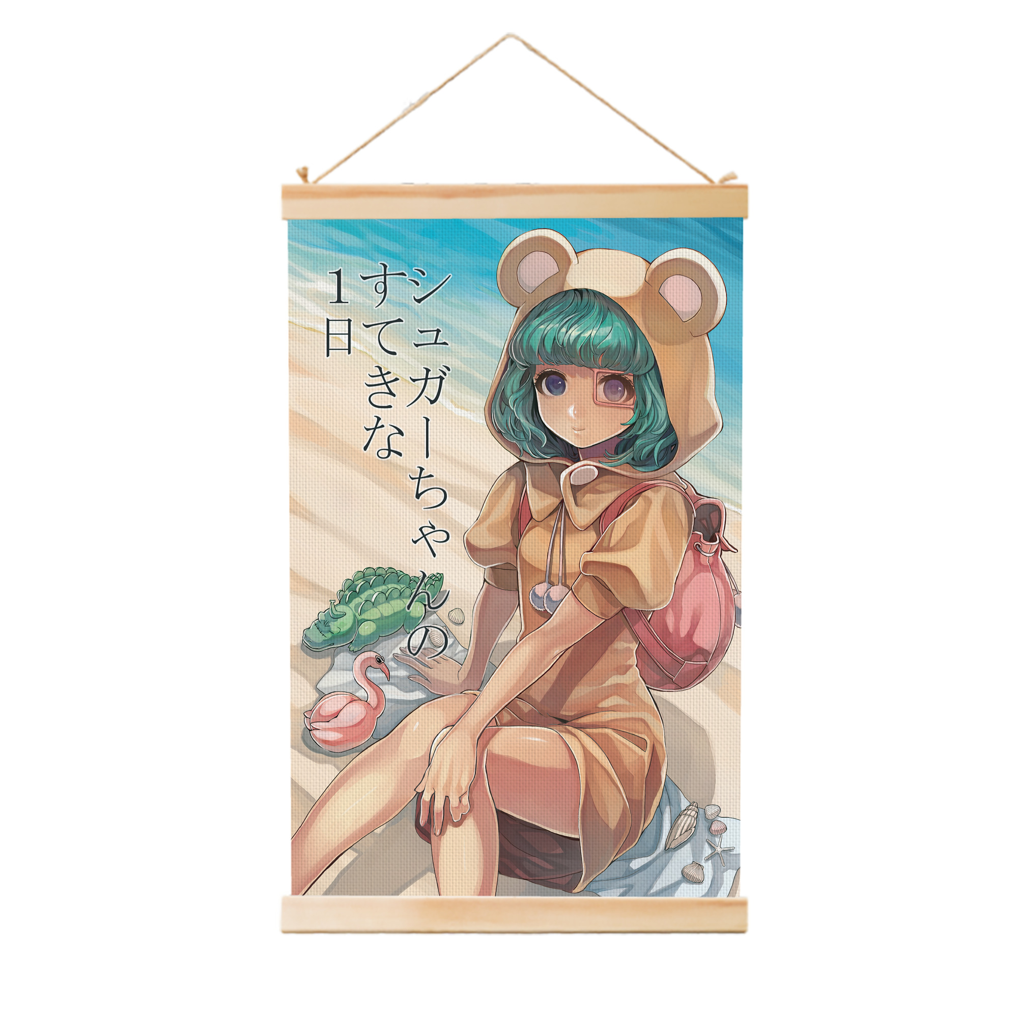（画像用） ワンピース ONE PIECE 木製軸タペストリー