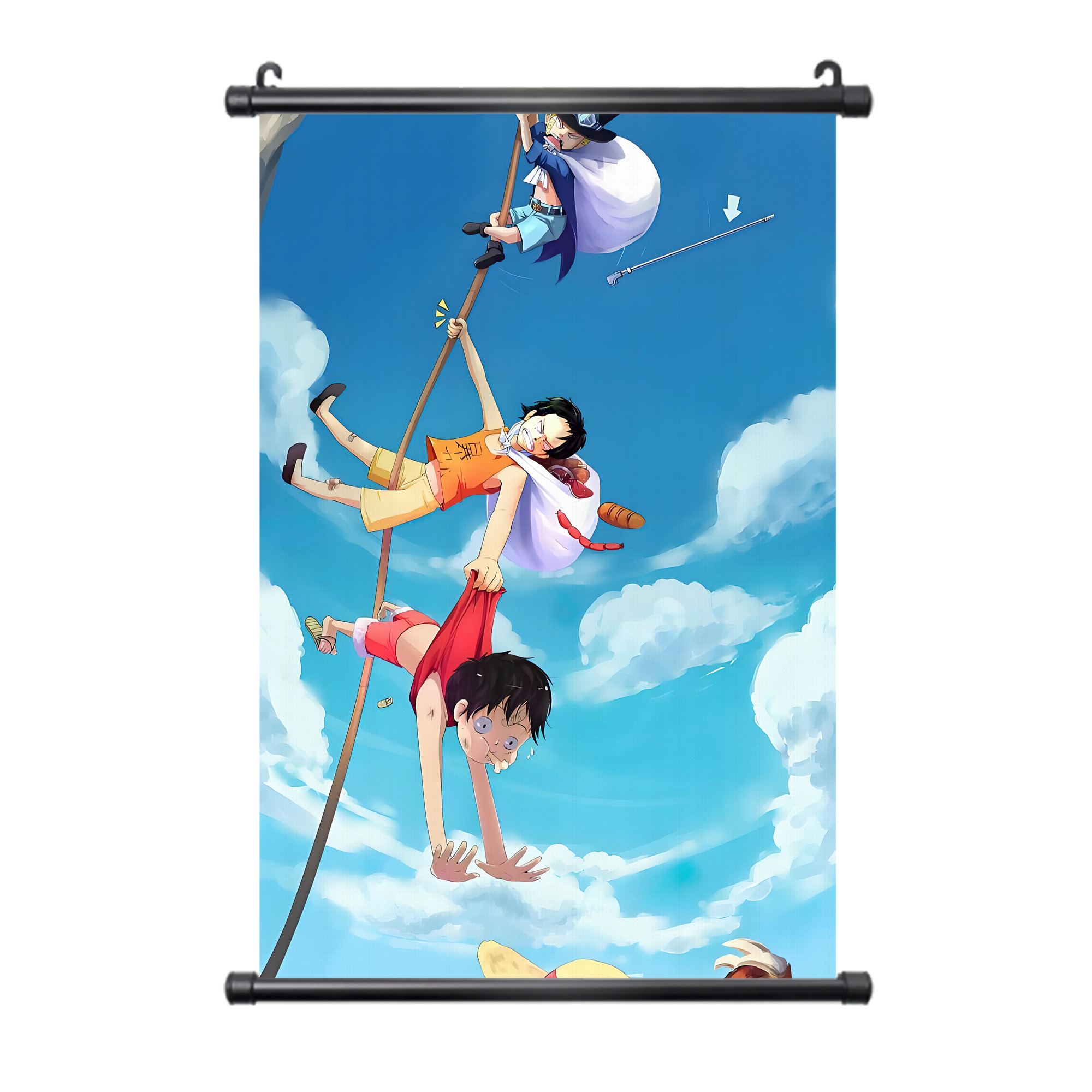 （画像用） ワンピース ONE PIECE PVCブラック軸タペストリー（複数サイズ）