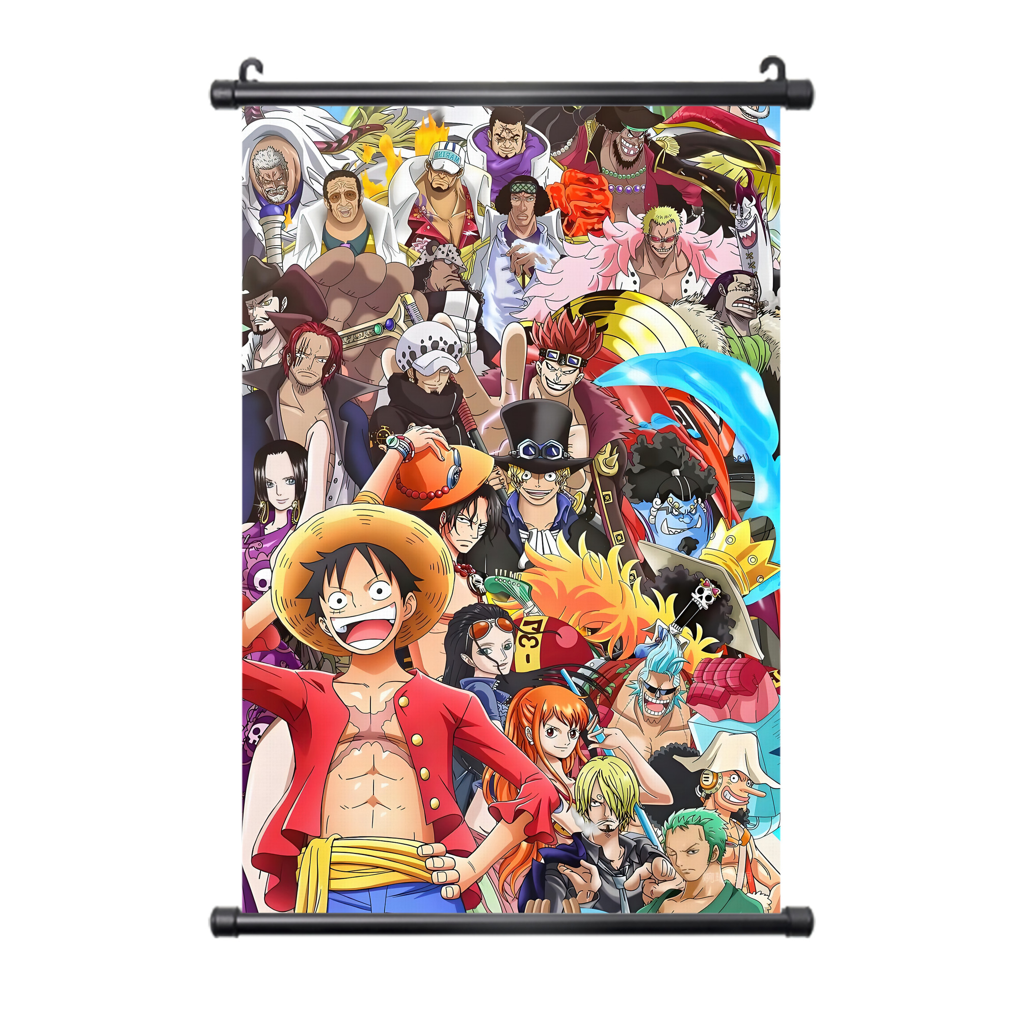 （画像用） ワンピース ONE PIECE PVCブラック軸タペストリー（複数サイズ）
