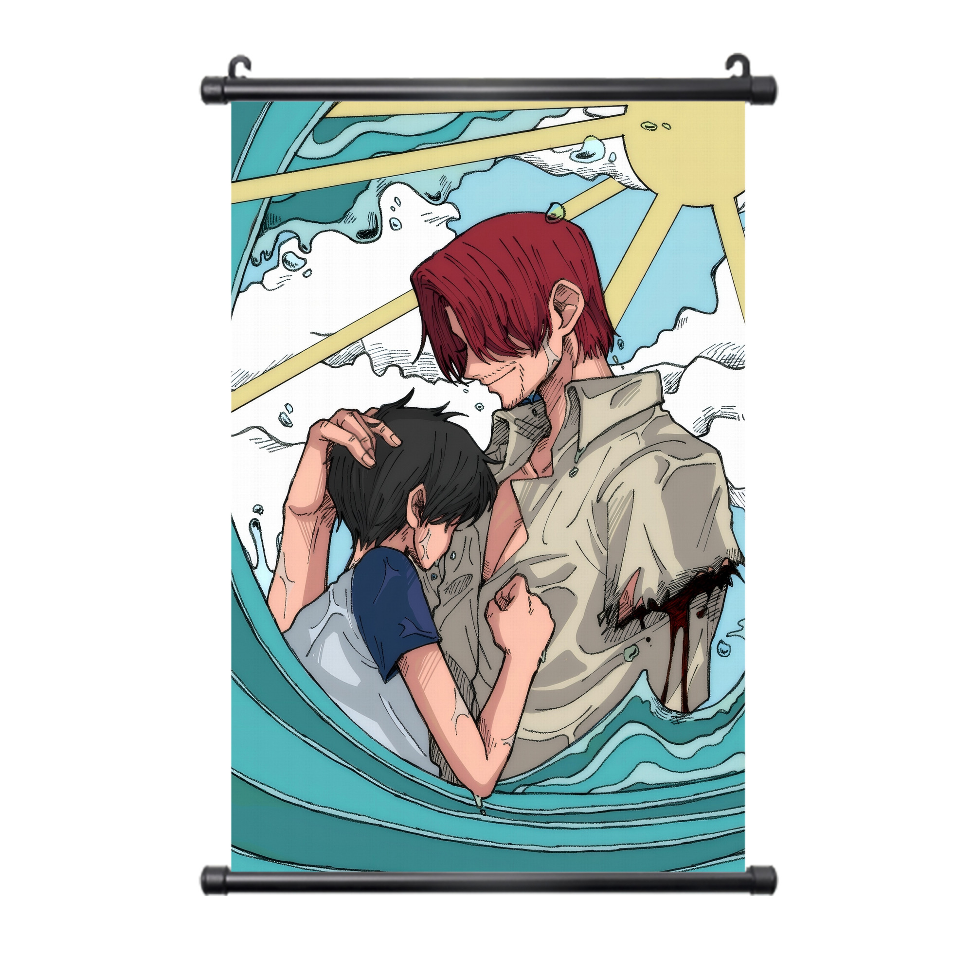 （画像用） ワンピース ONE PIECE PVCブラック軸タペストリー（複数サイズ）