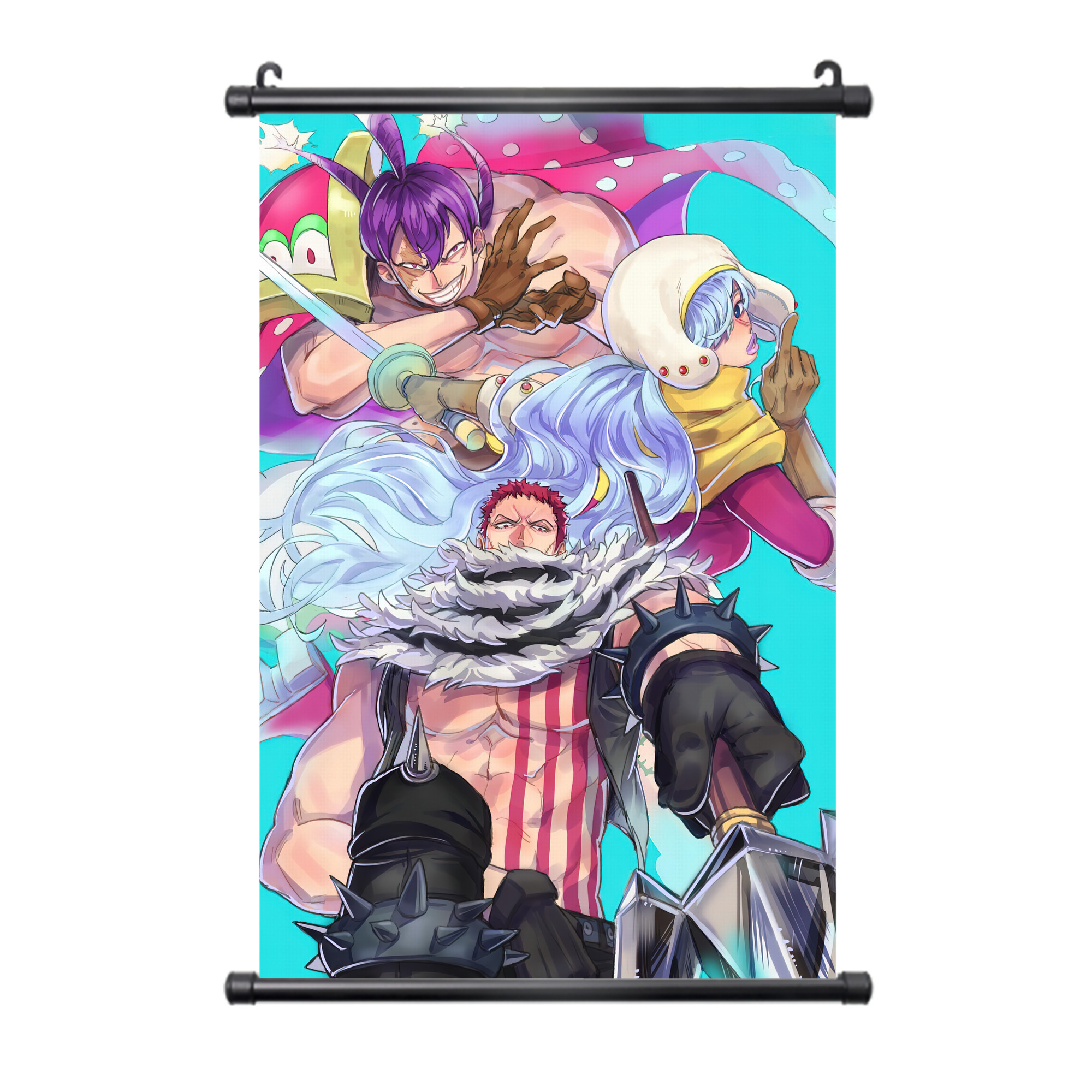 （画像用） ワンピース ONE PIECE PVCブラック軸タペストリー（複数サイズ）