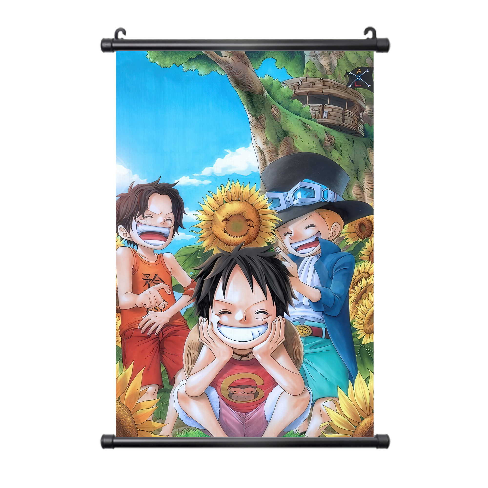 （画像用） ワンピース ONE PIECE PVCブラック軸タペストリー（複数サイズ）