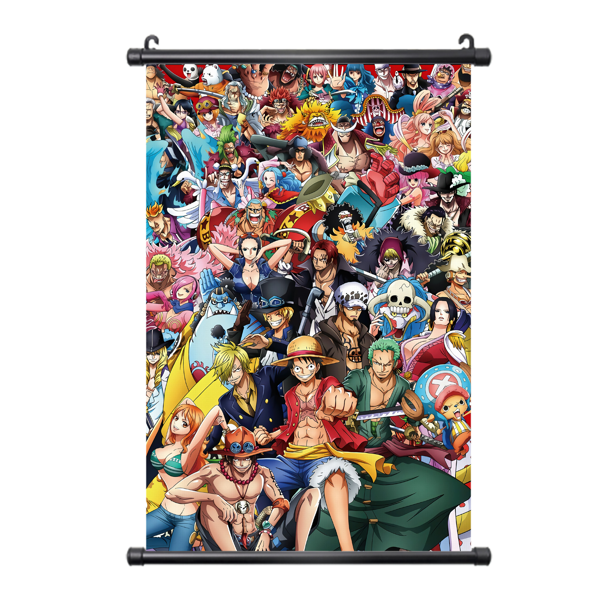 （画像用） ワンピース ONE PIECE PVCブラック軸タペストリー（複数サイズ）