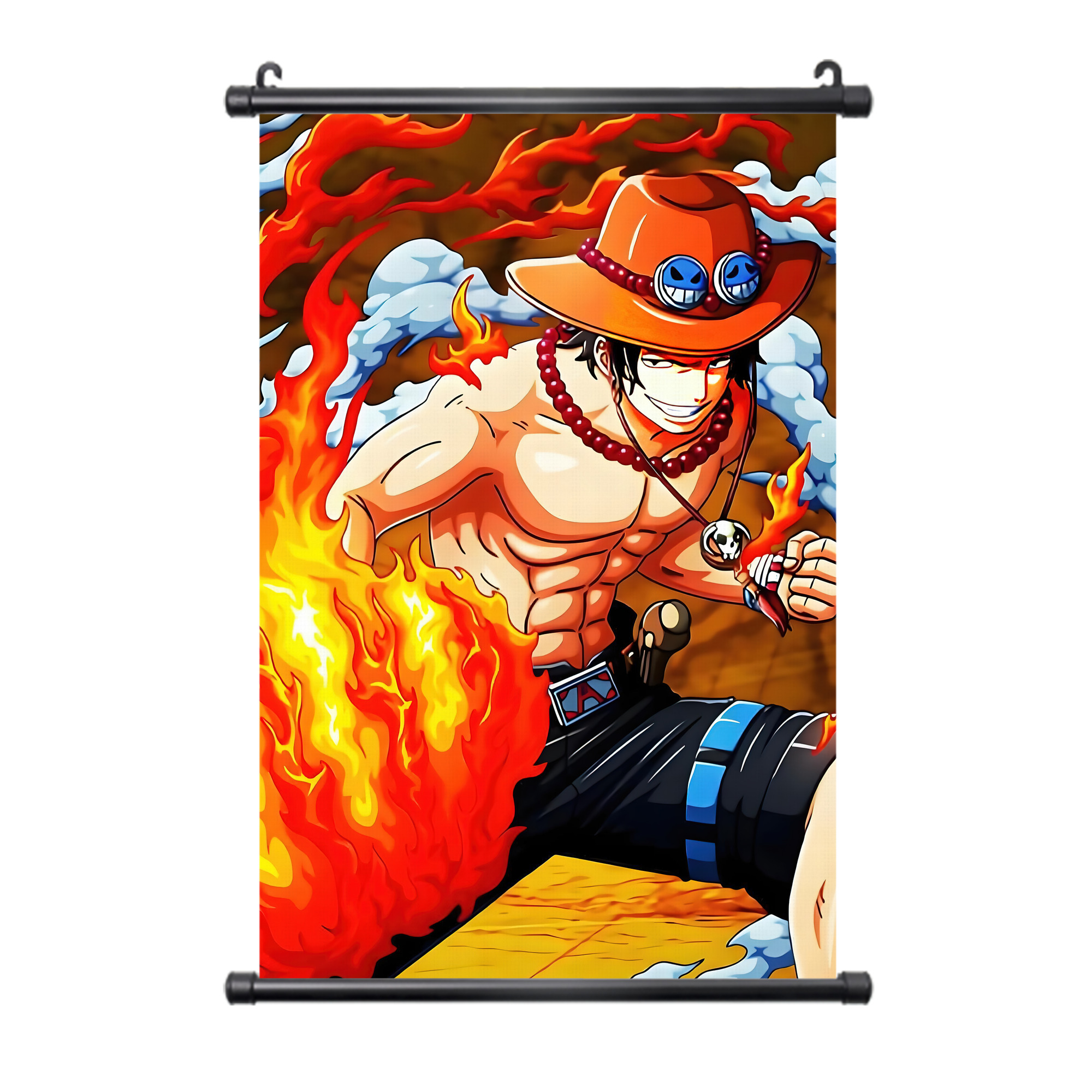 （画像用） ワンピース ONE PIECE PVCブラック軸タペストリー（複数サイズ）