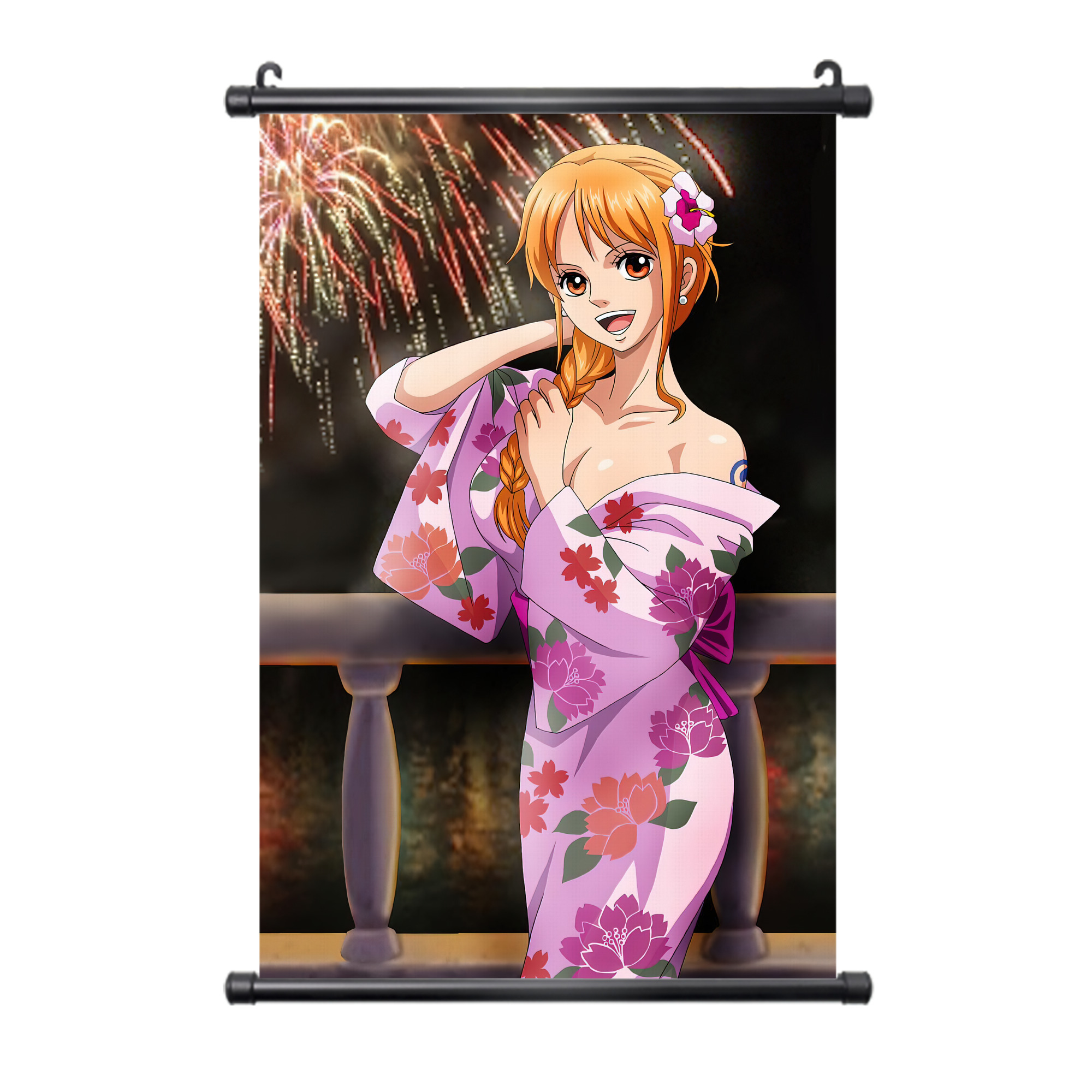 （画像用） ワンピース ONE PIECE PVCブラック軸タペストリー（複数サイズ）