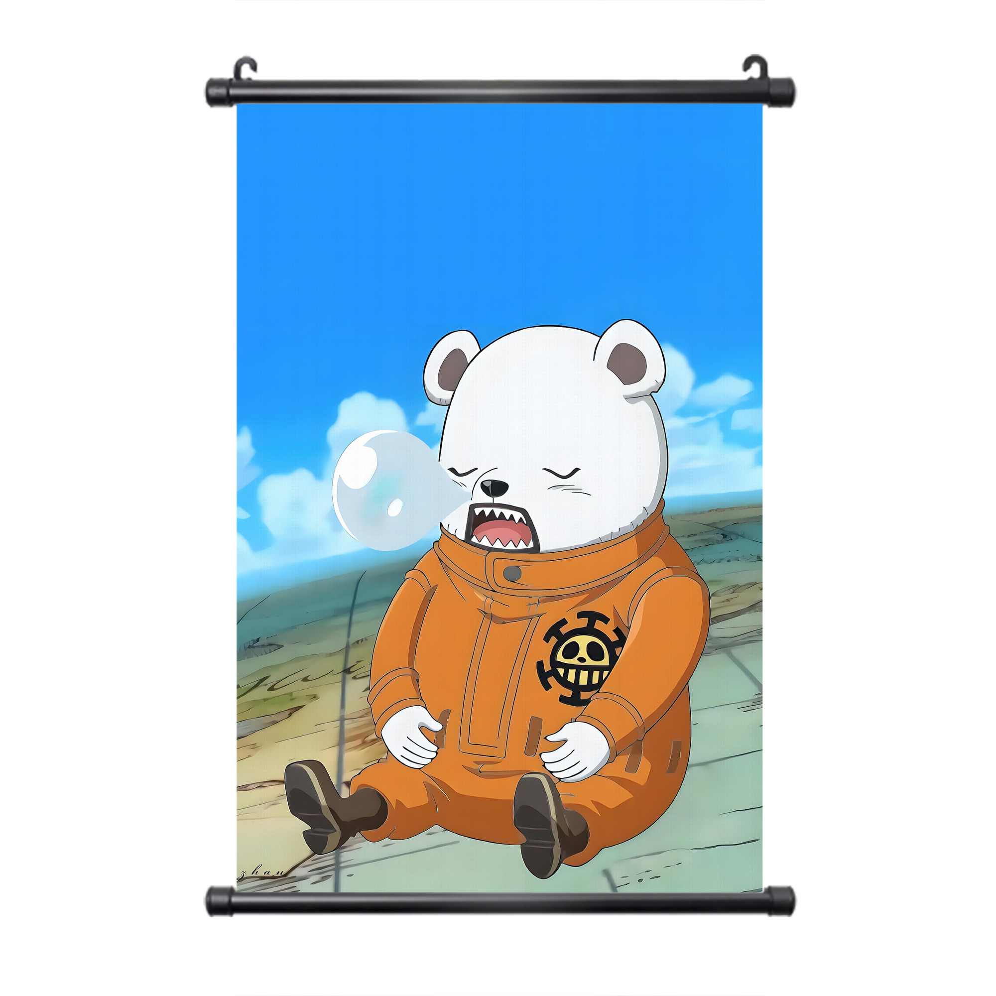 （画像用） ワンピース ONE PIECE PVCブラック軸タペストリー（複数サイズ）
