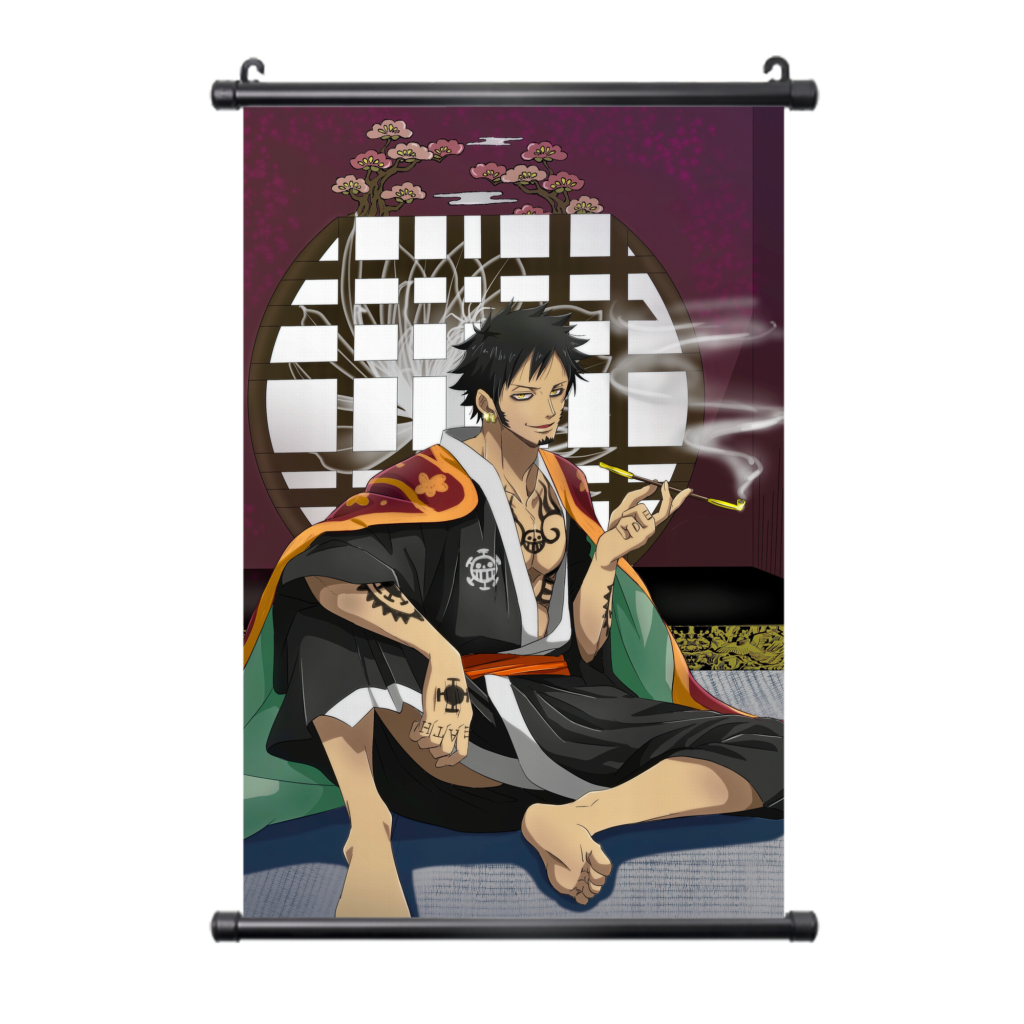（画像用） ワンピース ONE PIECE PVCブラック軸タペストリー（複数サイズ）