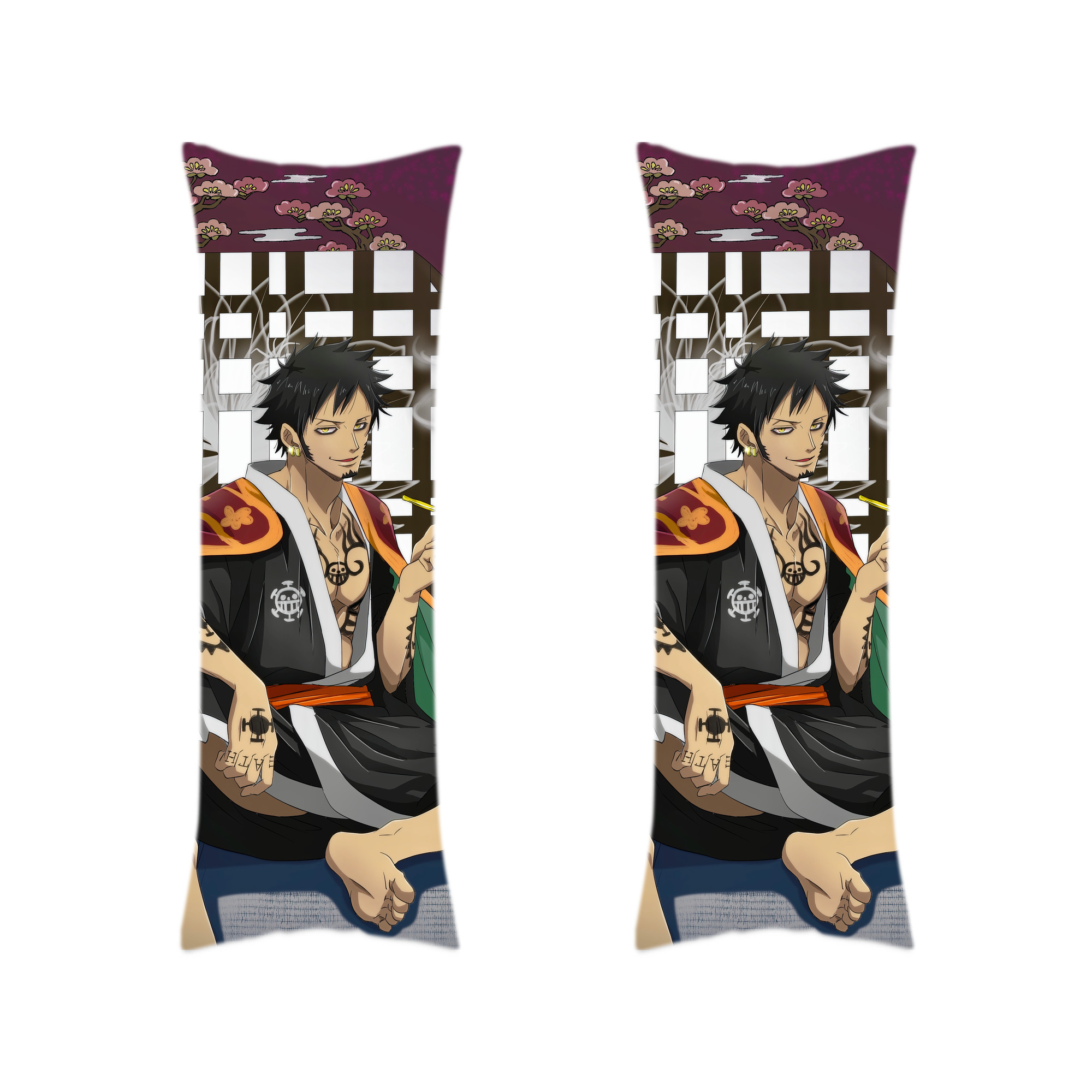 （画像用） ワンピース ONE PIECE ロング抱き枕カバー 両面プリントタイプ（サイズ選択可）