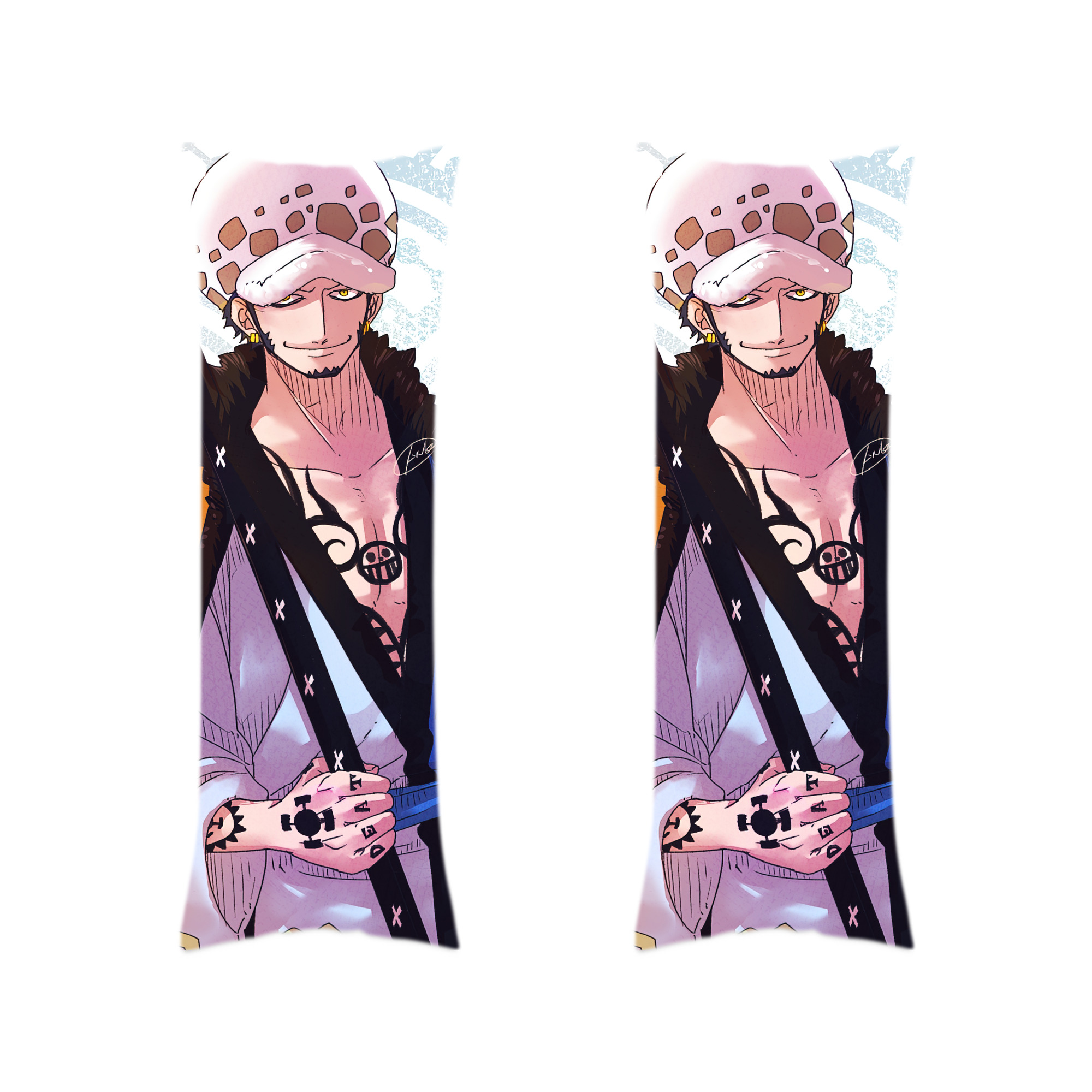 （画像用） ワンピース ONE PIECE ロング抱き枕カバー 両面プリントタイプ（サイズ選択可）