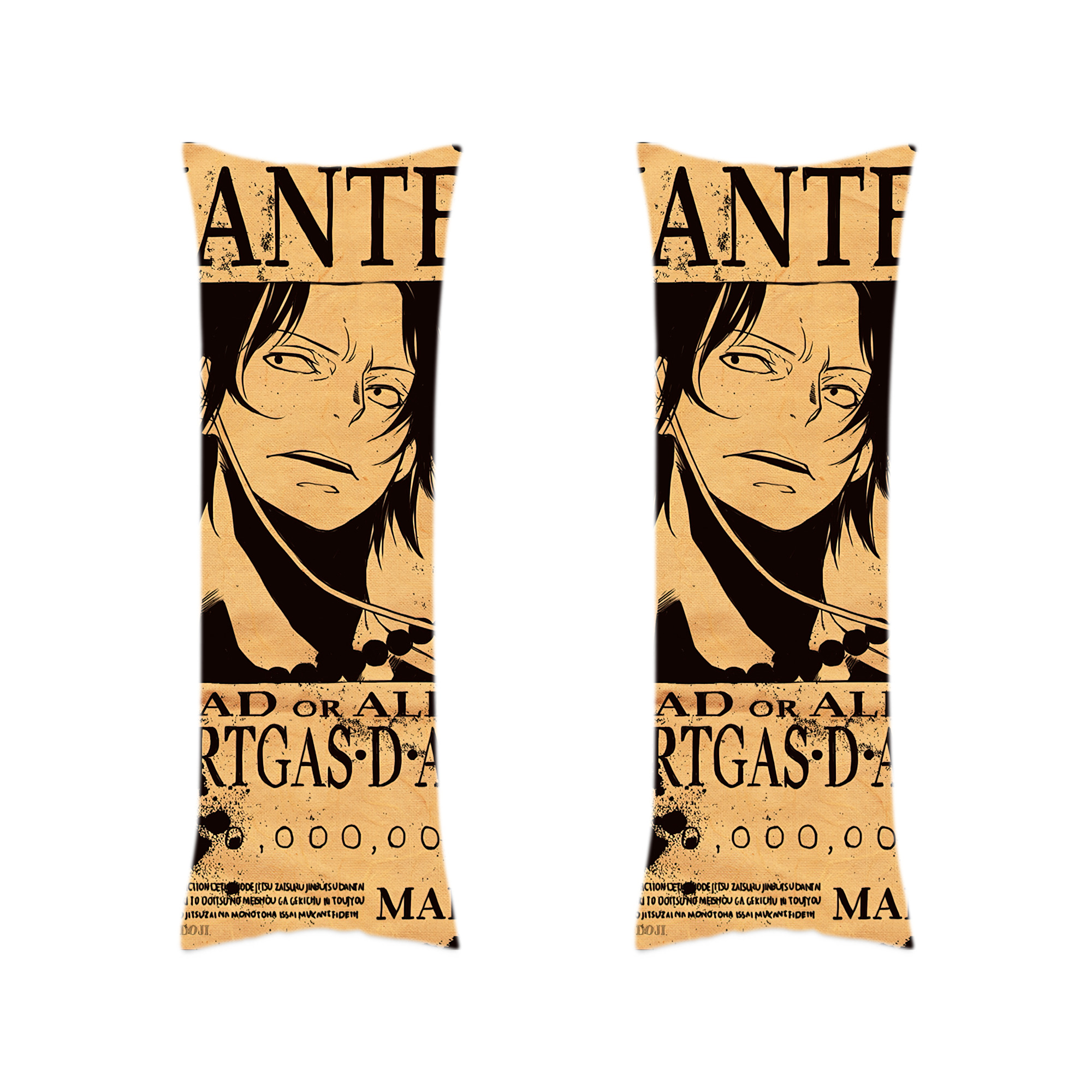 （画像用） ワンピース ONE PIECE ロング抱き枕カバー 両面プリントタイプ（サイズ選択可）