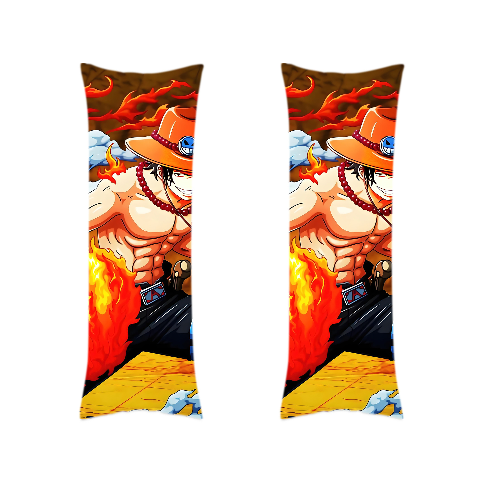 （画像用） ワンピース ONE PIECE ロング抱き枕カバー 両面プリントタイプ（サイズ選択可）
