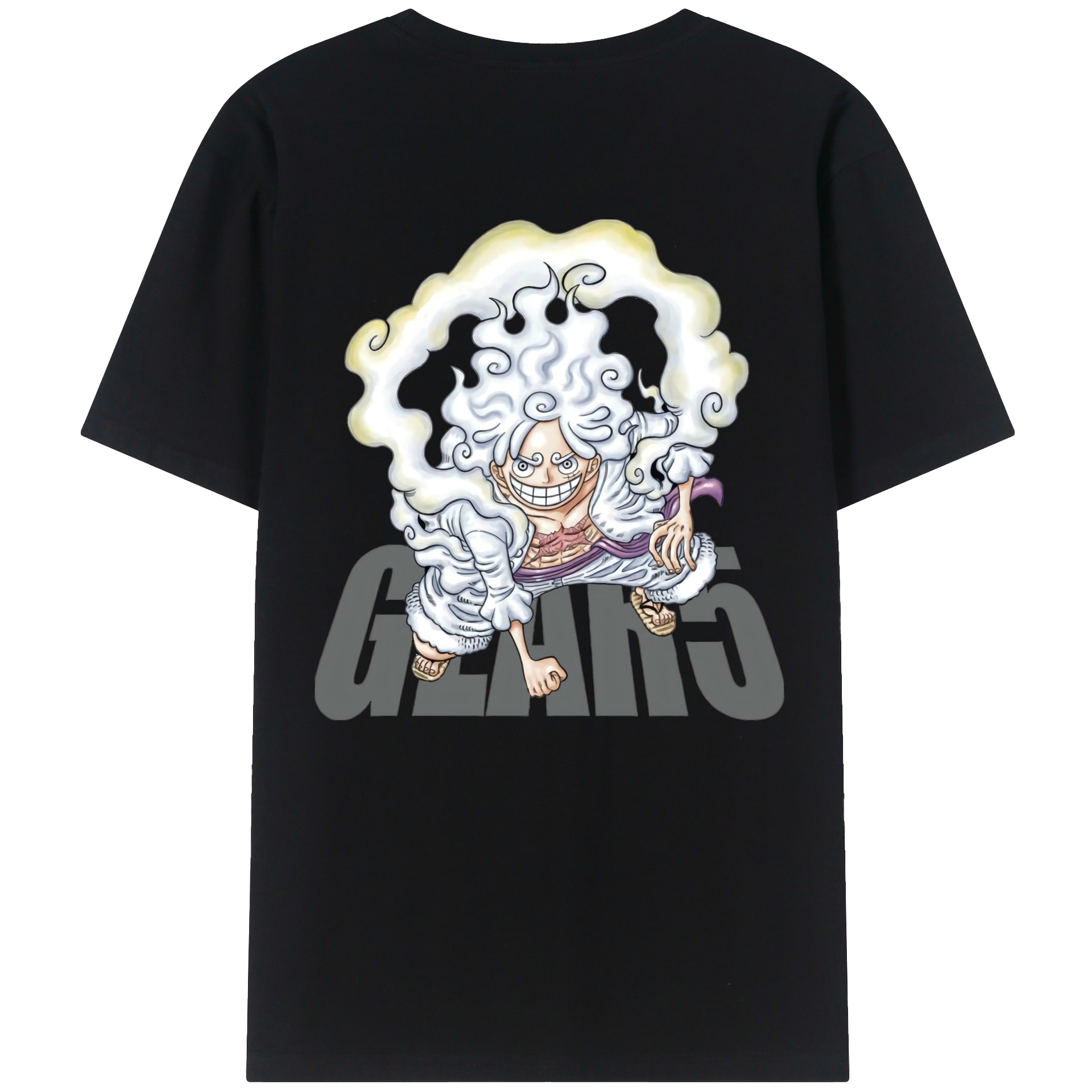 ワンピース モンキー・D・ルフィ ONE PIECE Monkey D. Luffy レディース半袖Tシャツ(バックプリント)