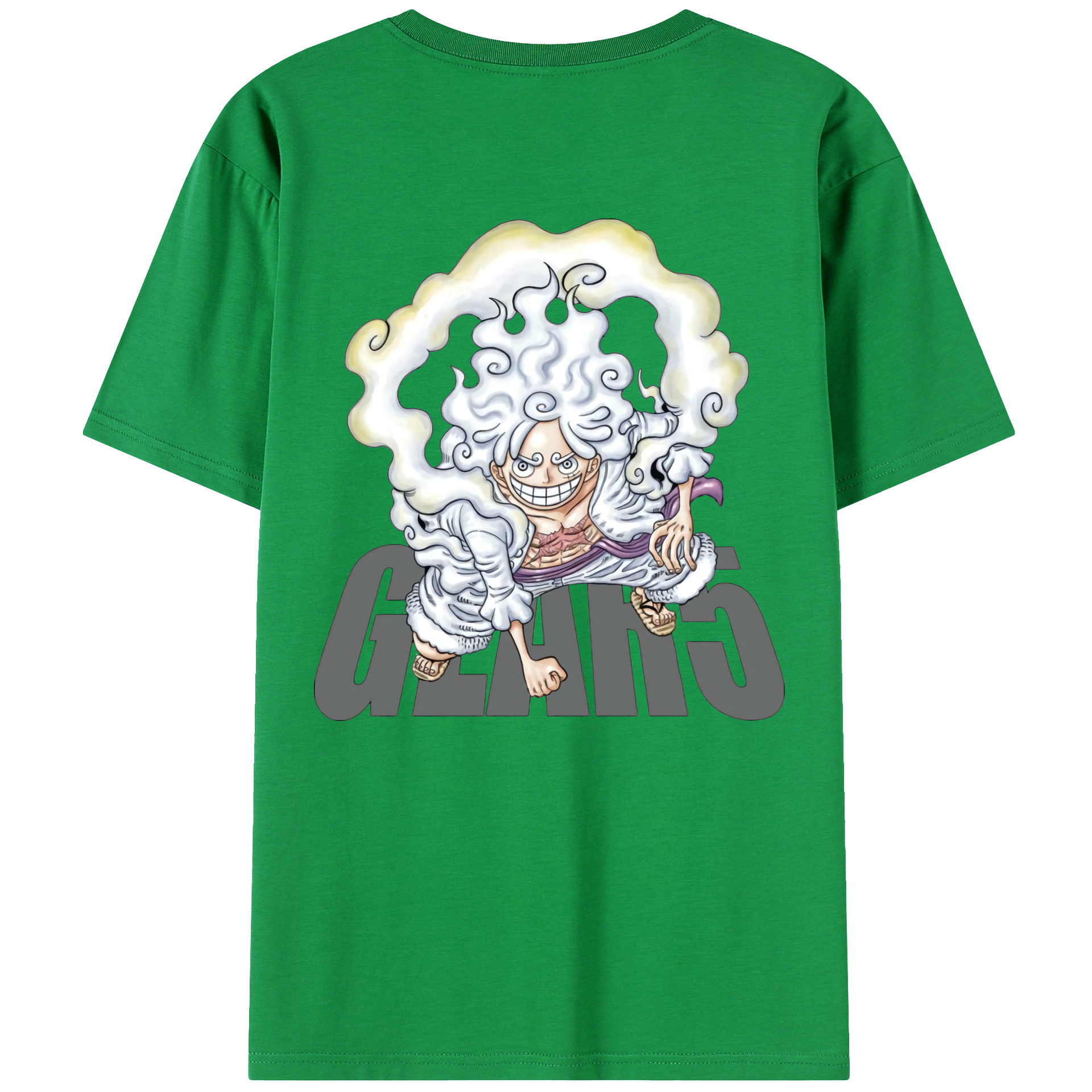 ワンピース モンキー・D・ルフィ ONE PIECE Monkey D. Luffy レディース半袖Tシャツ(バックプリント)