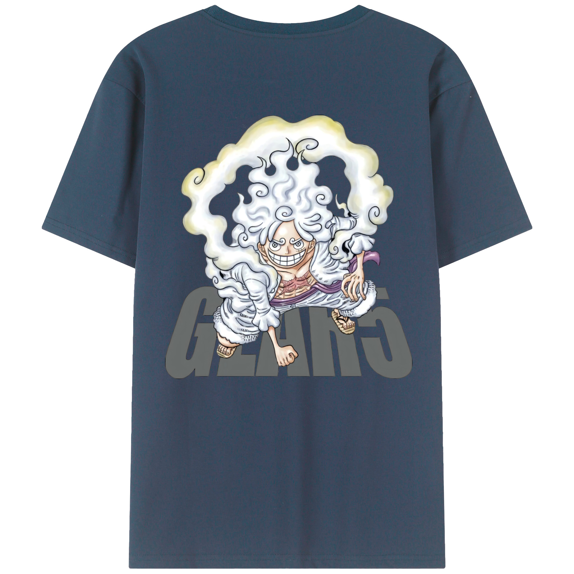 ワンピース モンキー・D・ルフィ ONE PIECE Monkey D. Luffy レディース半袖Tシャツ(バックプリント)
