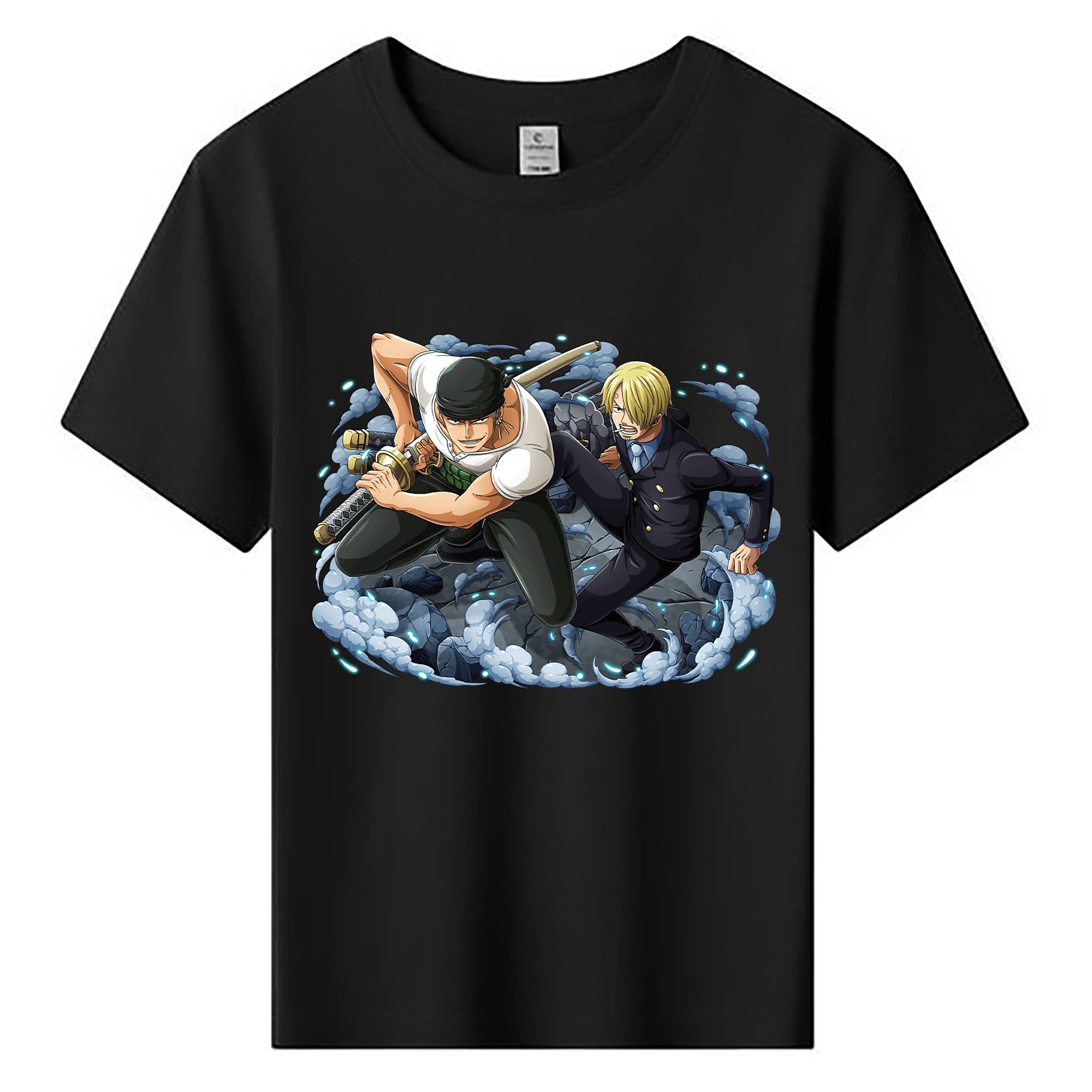 ワンピース ロロノア・ゾロ ONE PIECE Roronoa Zoro 綿100％キッズTシャツ（フロントプリント）
