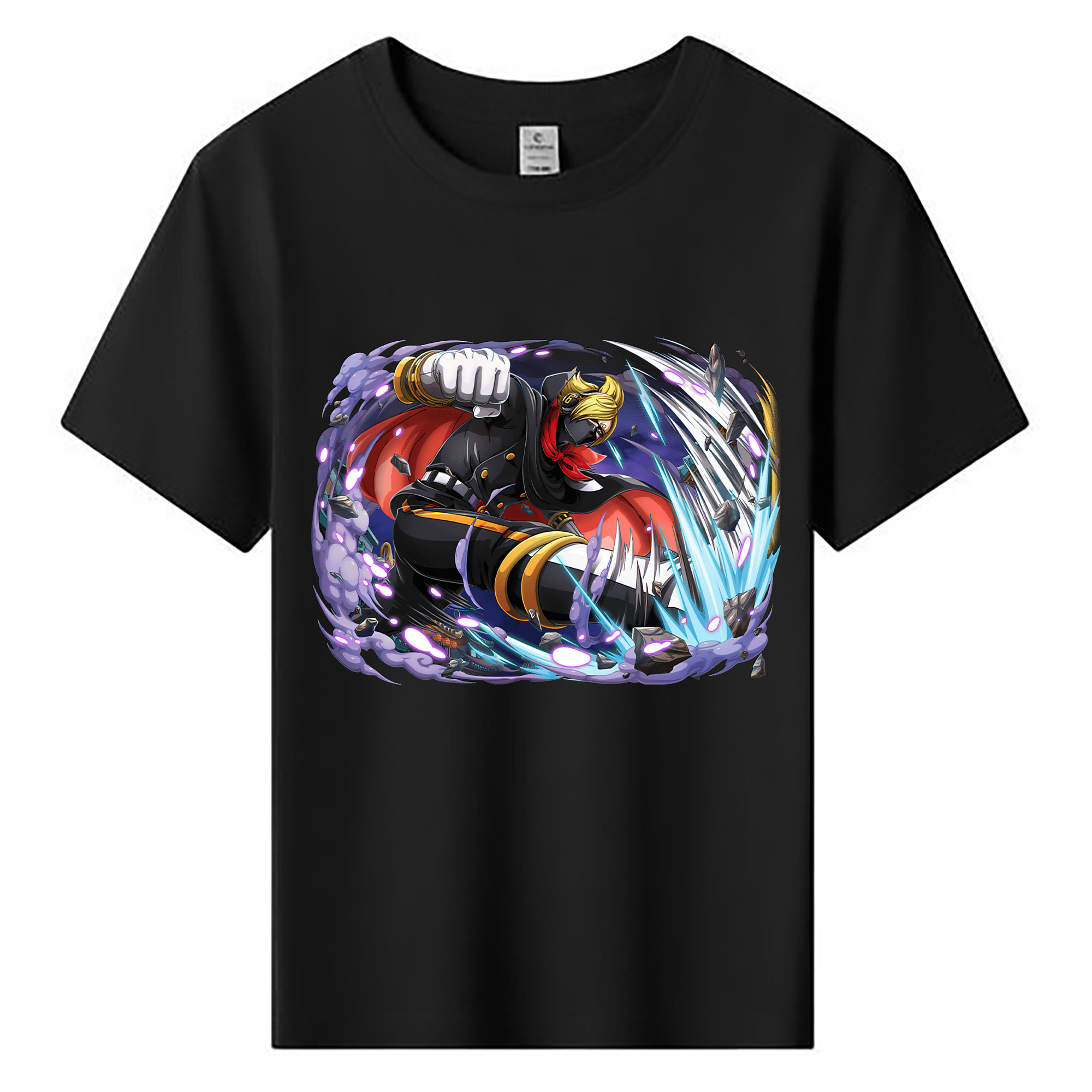 ワンピース ロロノア・ゾロ ONE PIECE Roronoa Zoro 綿100％キッズTシャツ（フロントプリント）