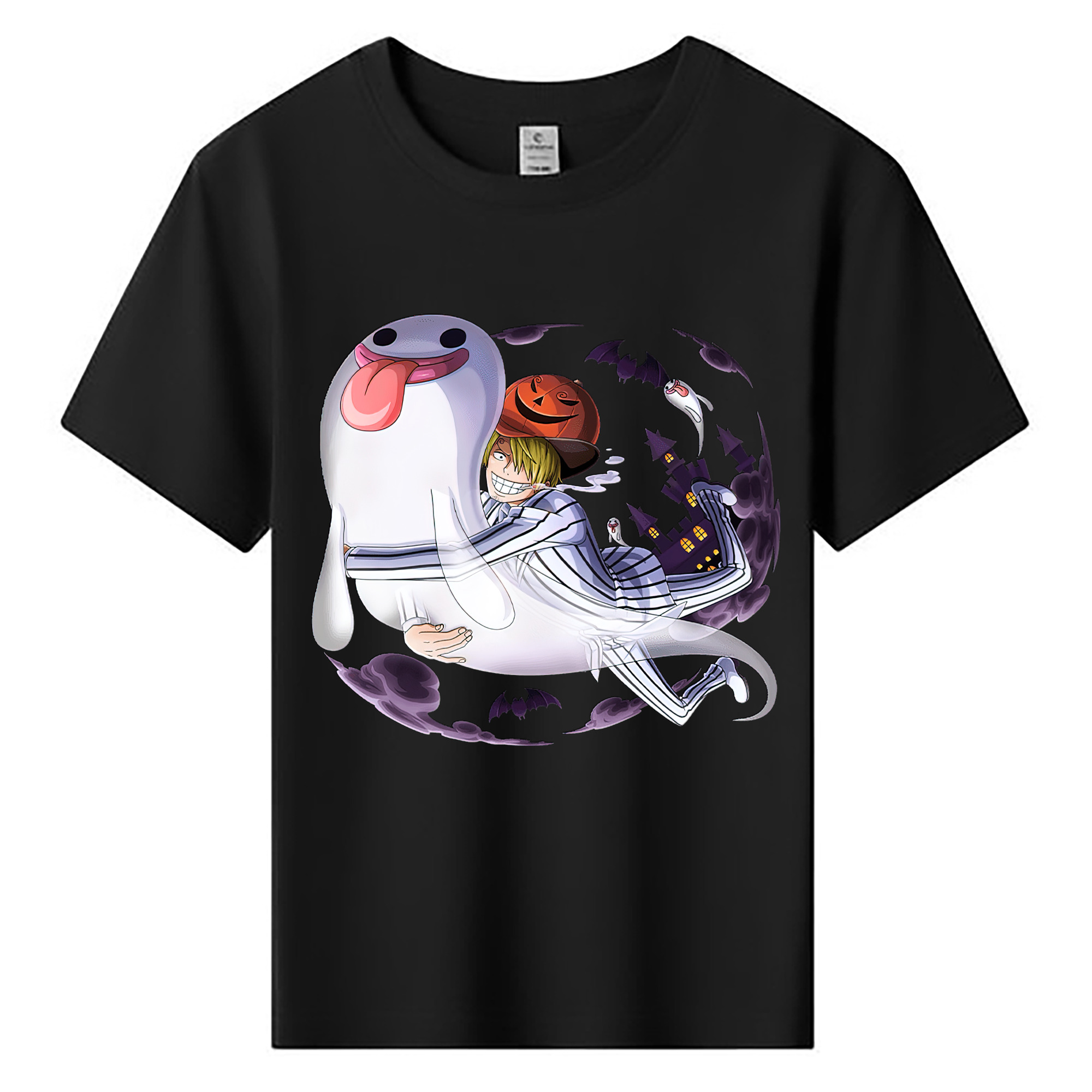 （画像用） ワンピース サンジ ONE PIECE Sanji 綿100％キッズTシャツ（フロントプリント）