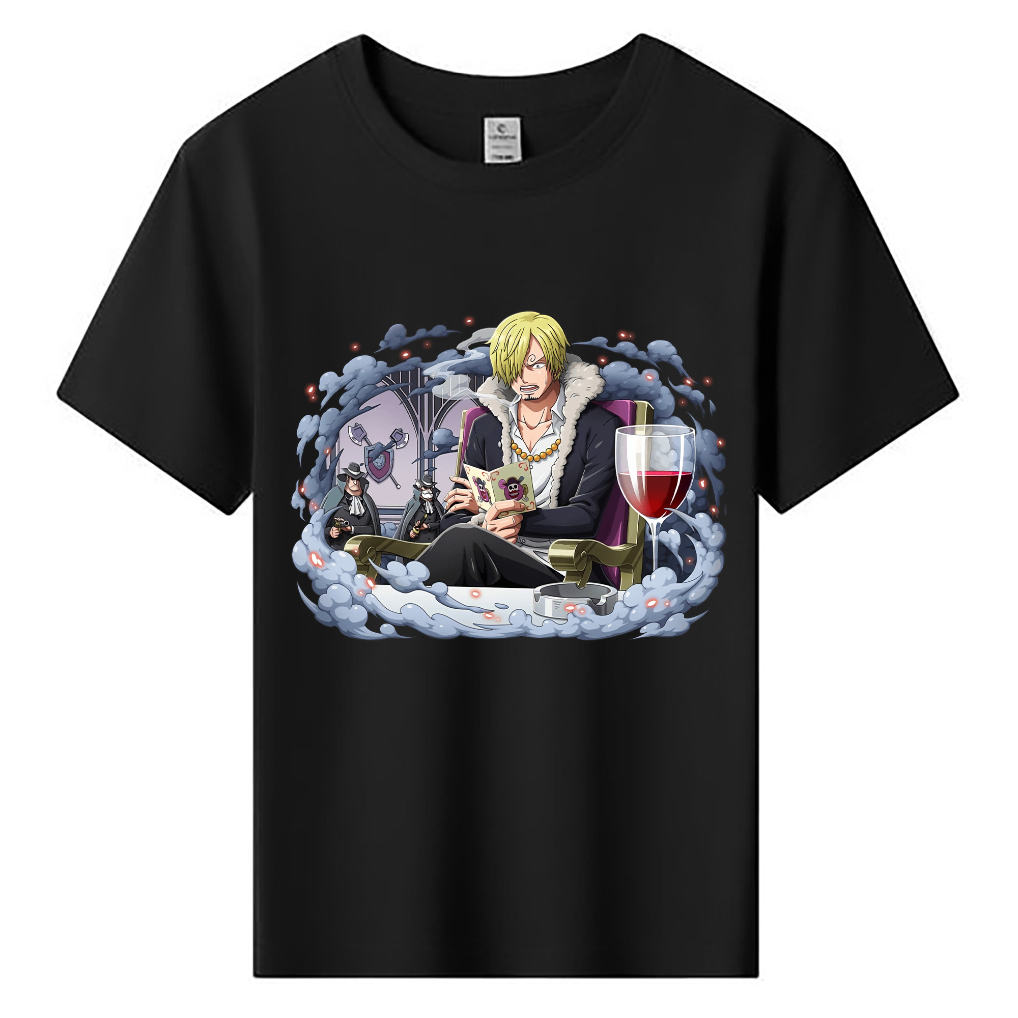 ワンピース サンジ ONE PIECE Sanji 綿100％キッズTシャツ（フロントプリント）