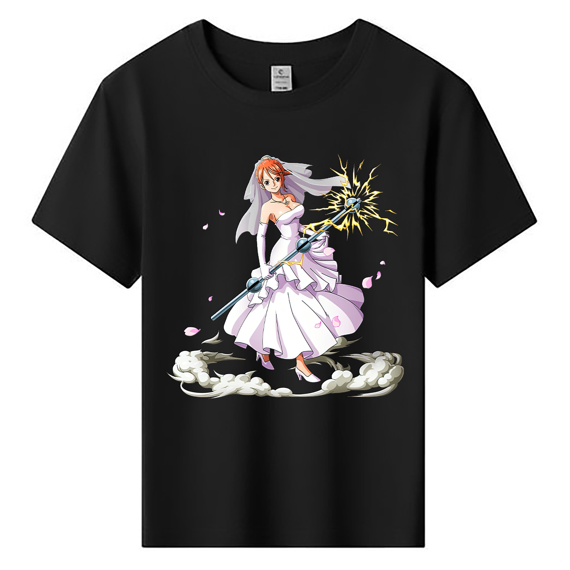 ワンピース ナミ ONE PIECE Nami 綿100％キッズTシャツ（フロントプリント）