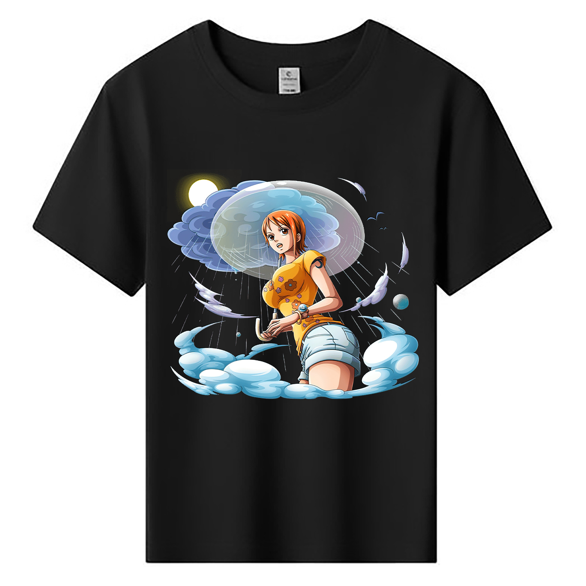 ワンピース ナミ ONE PIECE Nami 綿100％キッズTシャツ（フロントプリント）