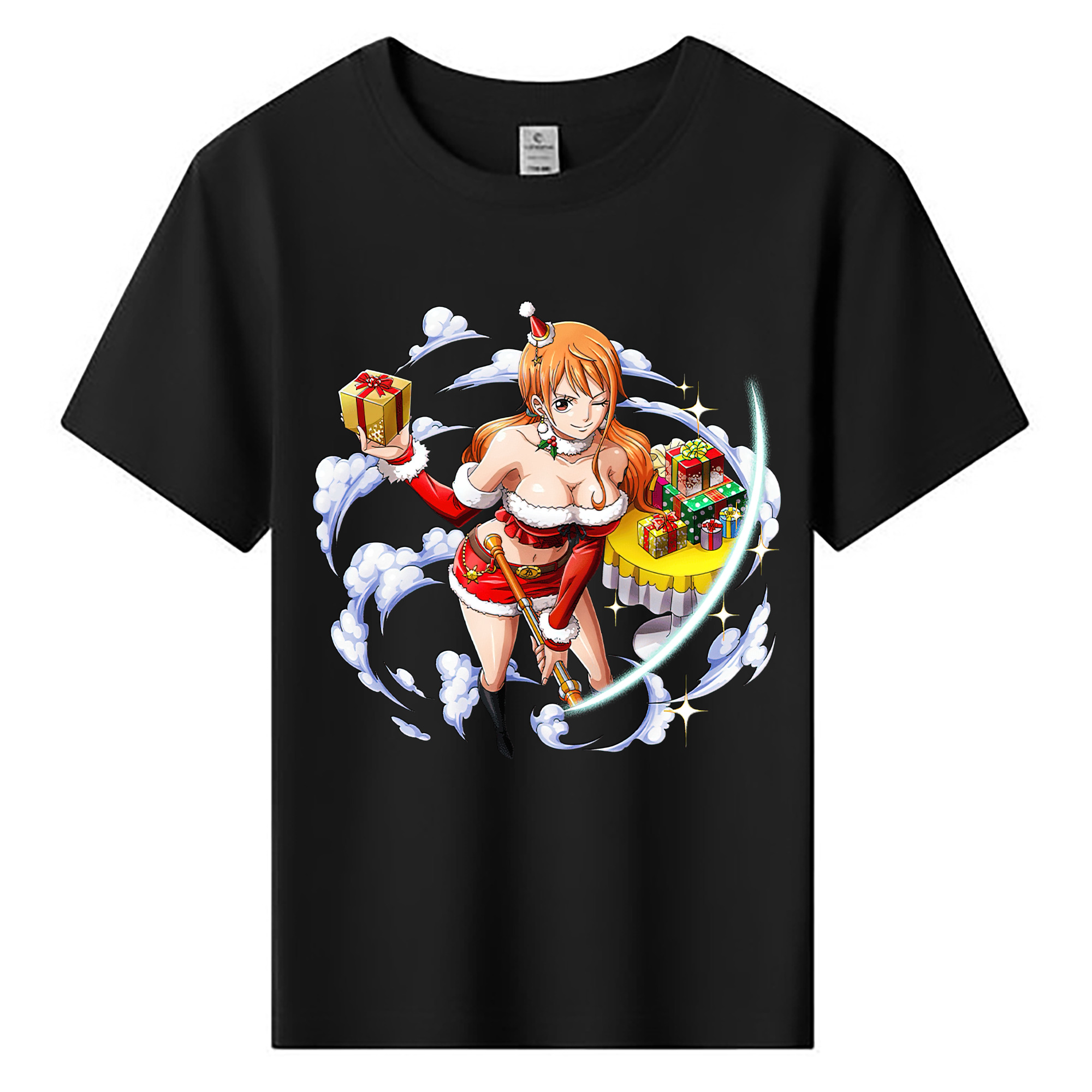 ワンピース ナミ ONE PIECE Nami 綿100％キッズTシャツ（フロントプリント）