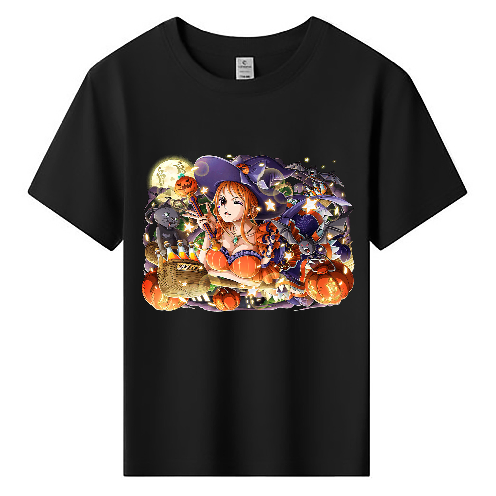ワンピース ナミ ONE PIECE Nami 綿100％キッズTシャツ（フロントプリント）
