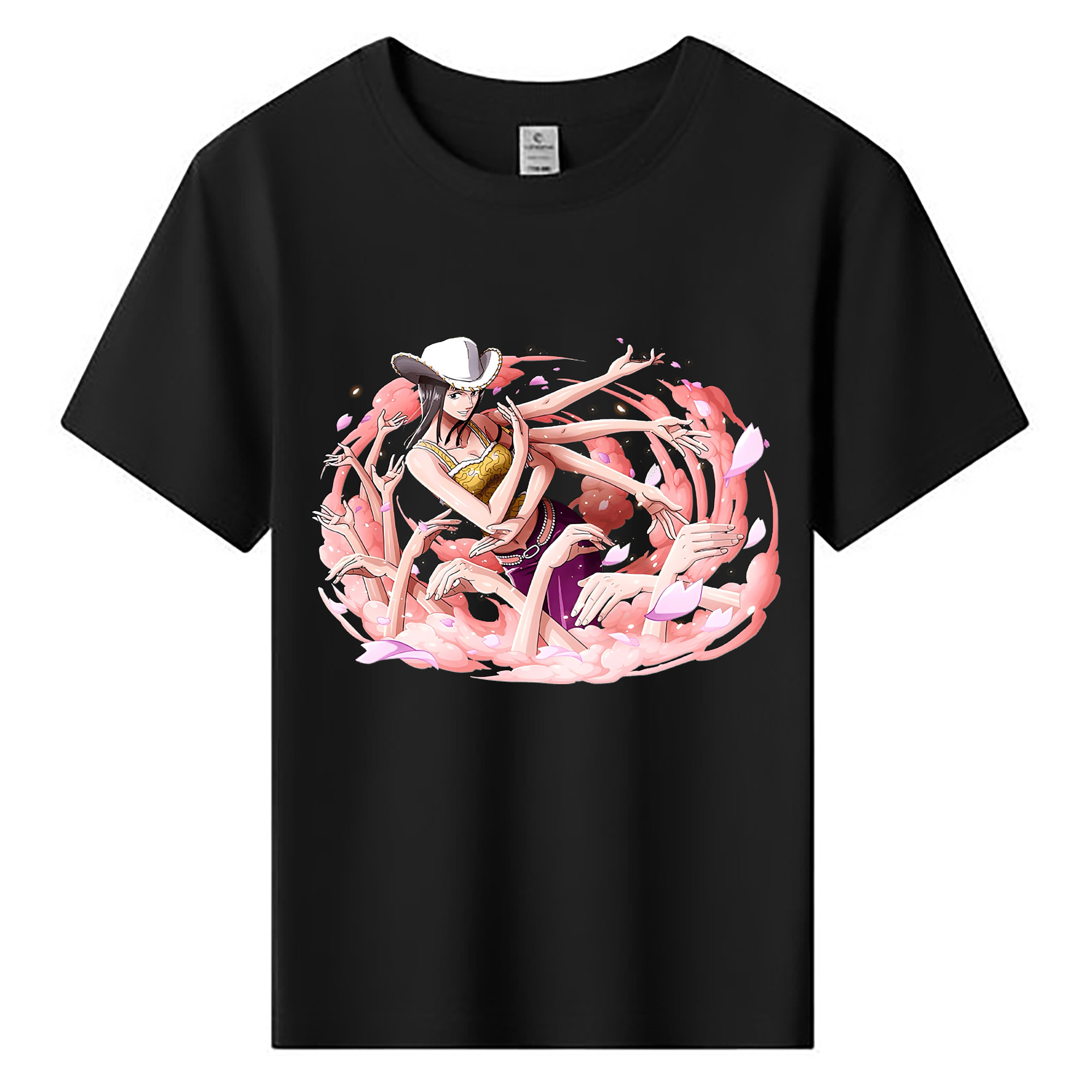 ワンピース ニコ・ロビン ONE PIECE Nico Robin 綿100％キッズTシャツ（フロントプリント）