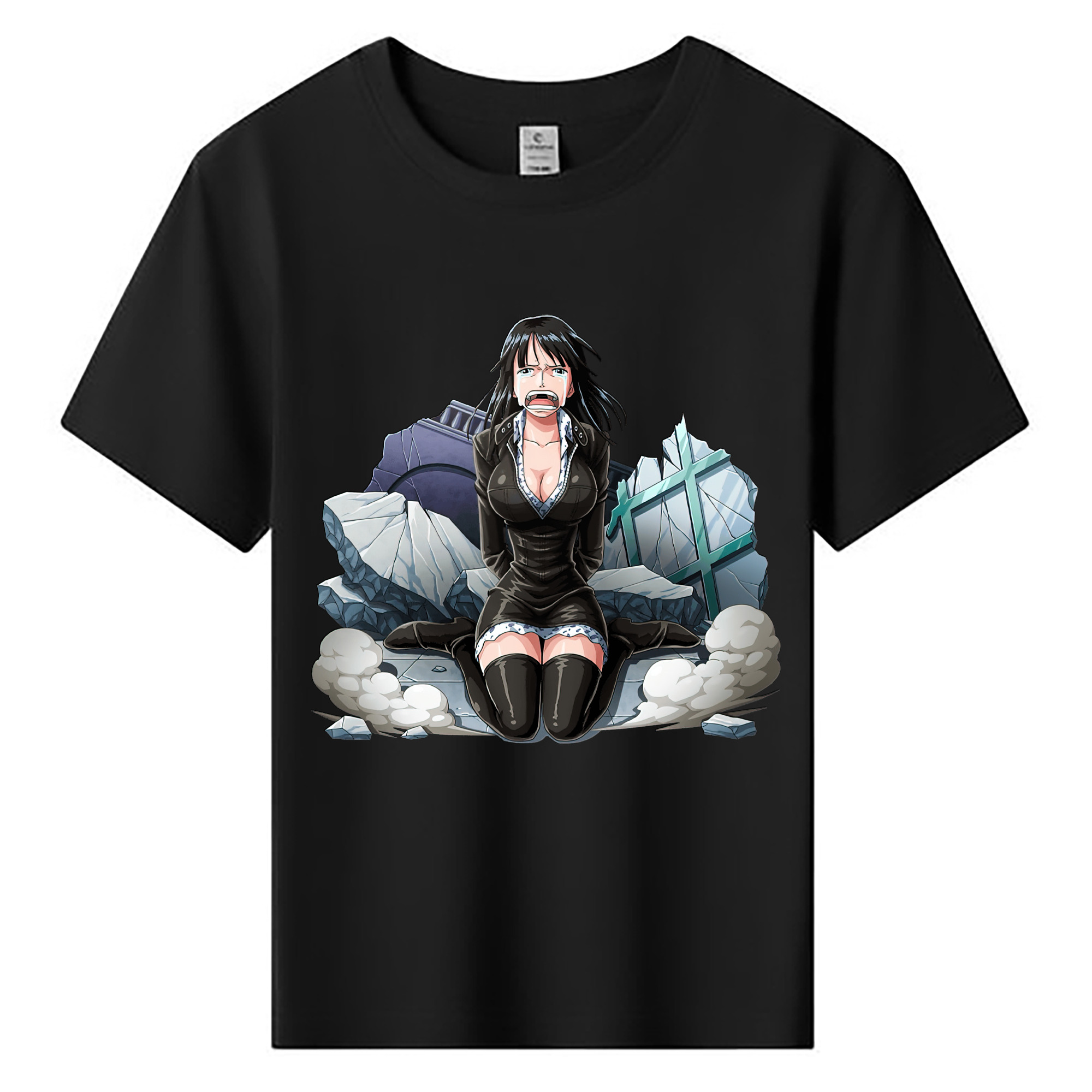 ワンピース ニコ・ロビン ONE PIECE Nico Robin 綿100％キッズTシャツ（フロントプリント）