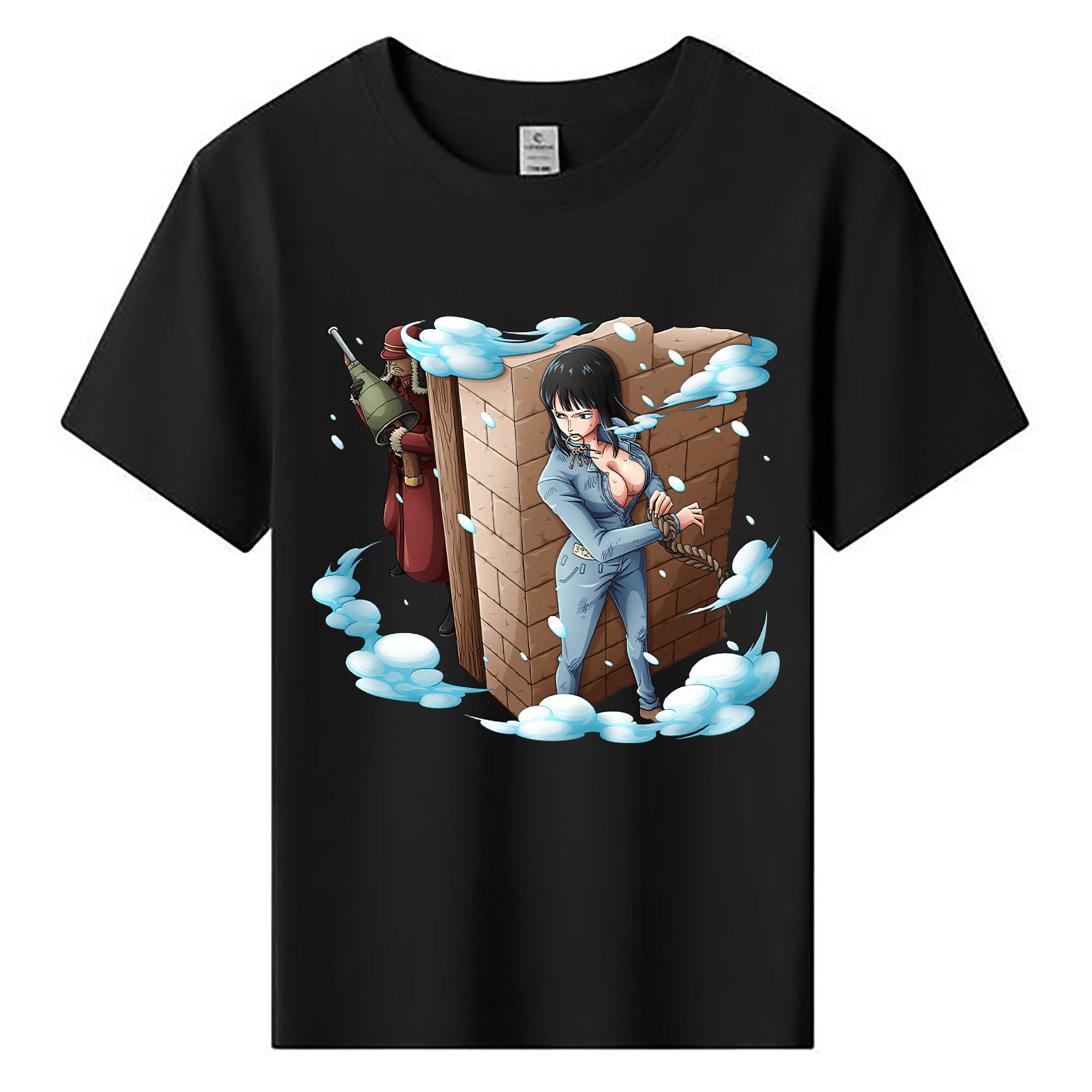 ワンピース ニコ・ロビン ONE PIECE Nico Robin 綿100％キッズTシャツ（フロントプリント）