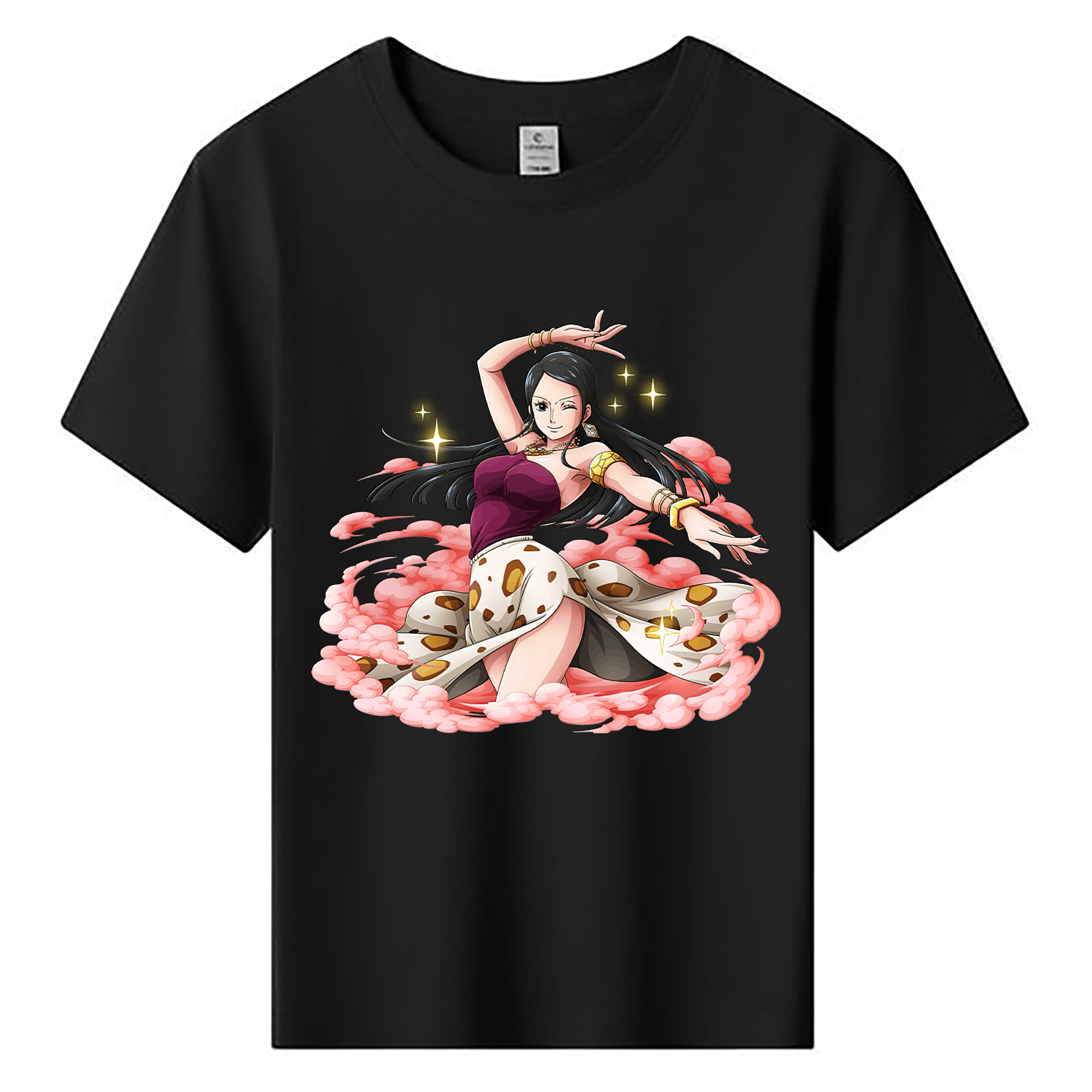 ワンピース ニコ・ロビン ONE PIECE Nico Robin 綿100％キッズTシャツ（フロントプリント）