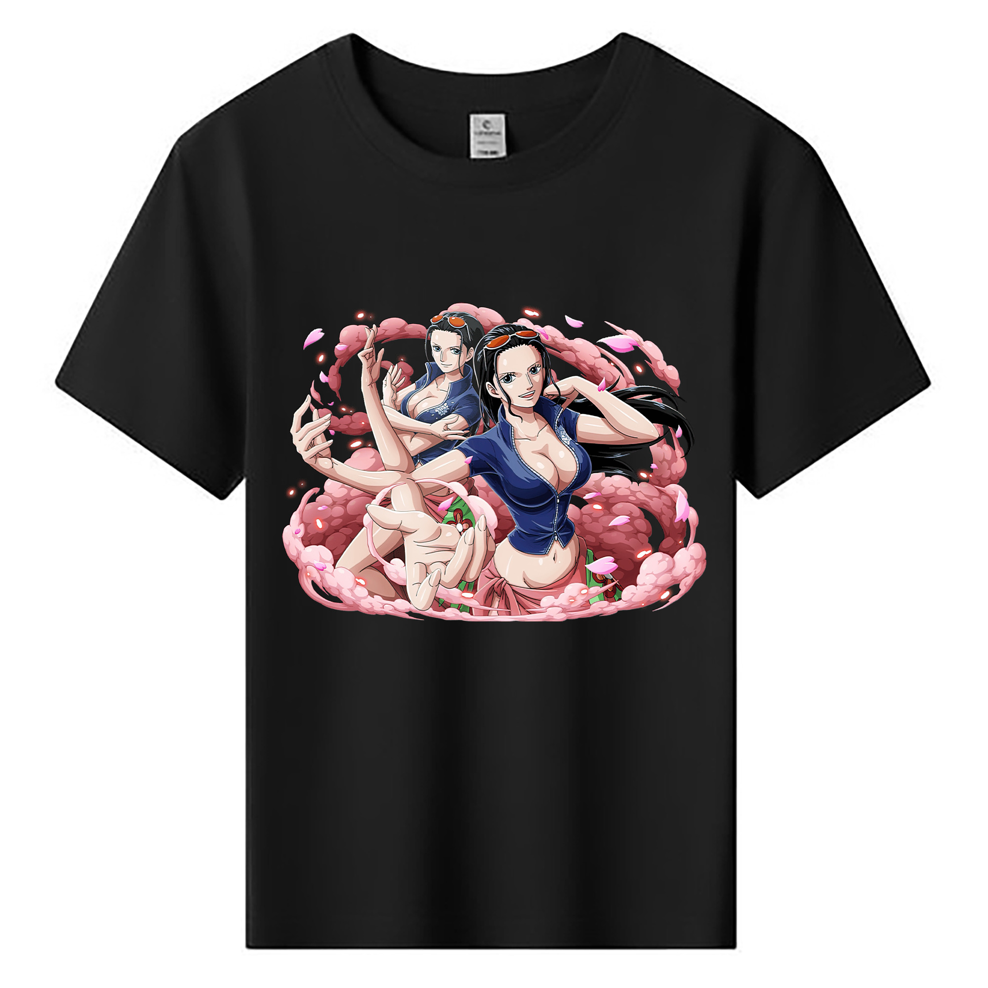 ワンピース ニコ・ロビン ONE PIECE Nico Robin 綿100％キッズTシャツ（フロントプリント）