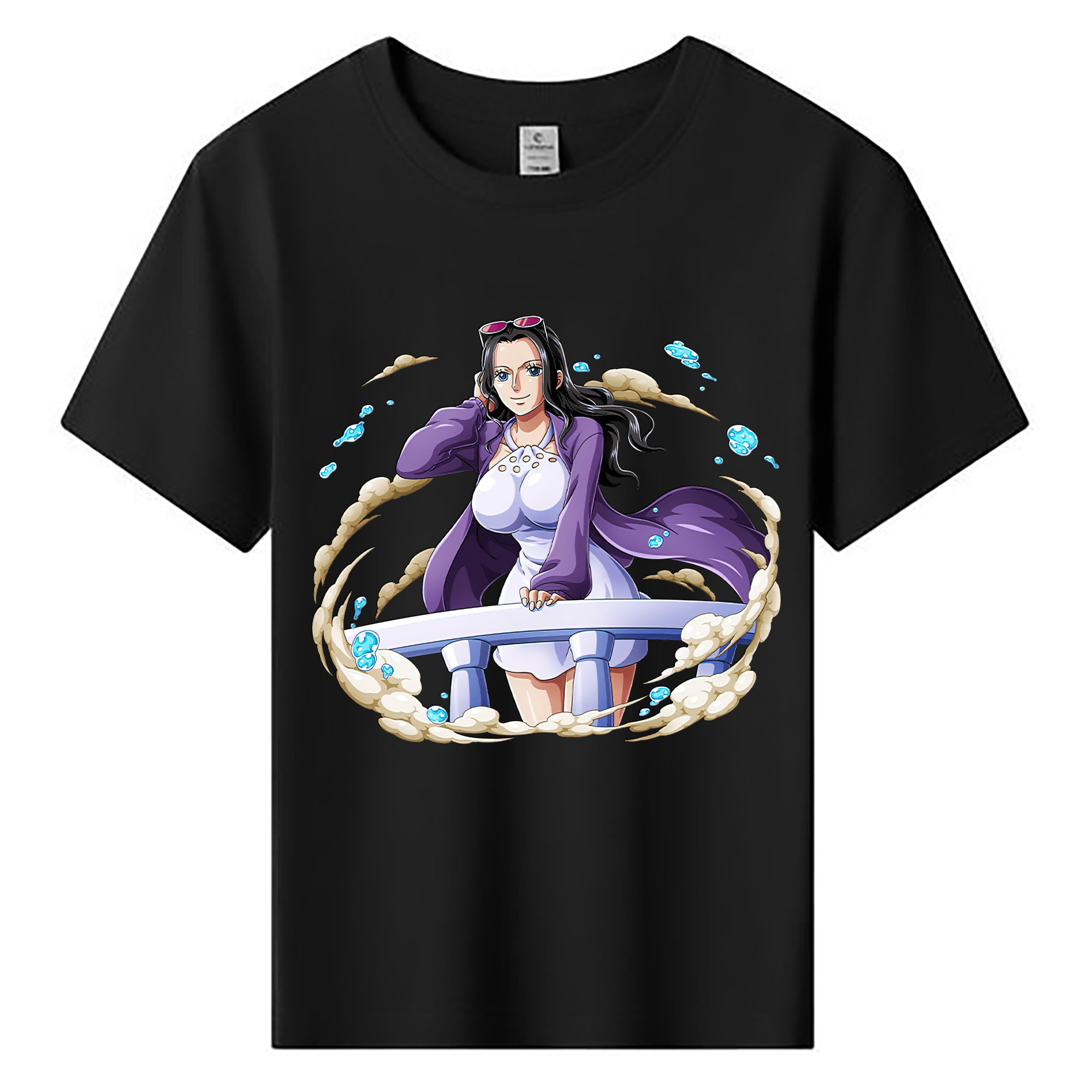 ワンピース ニコ・ロビン ONE PIECE Nico Robin 綿100％キッズTシャツ（フロントプリント）
