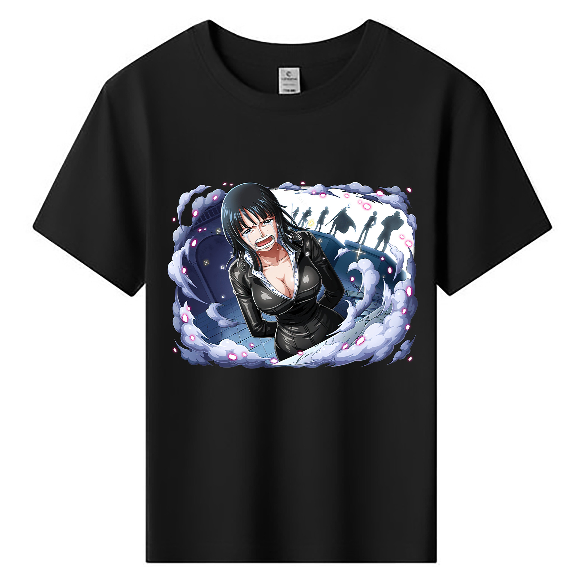ワンピース ニコ・ロビン ONE PIECE Nico Robin 綿100％キッズTシャツ（フロントプリント）