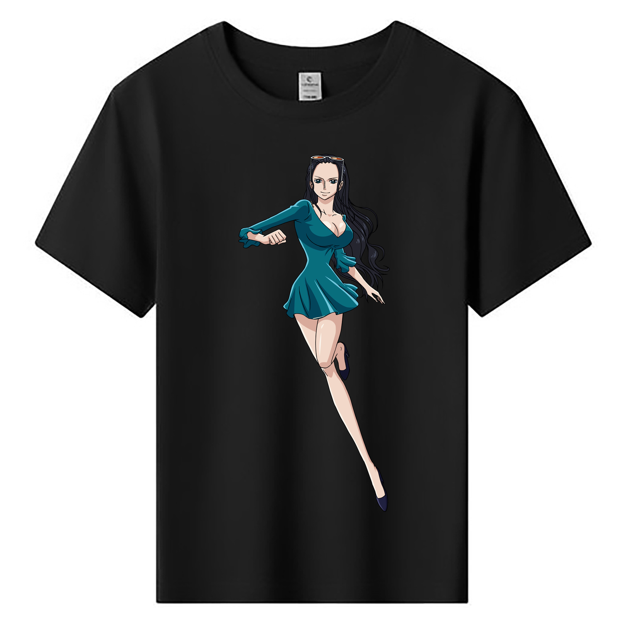 ワンピース ニコ・ロビン ONE PIECE Nico Robin 綿100％キッズTシャツ（フロントプリント）