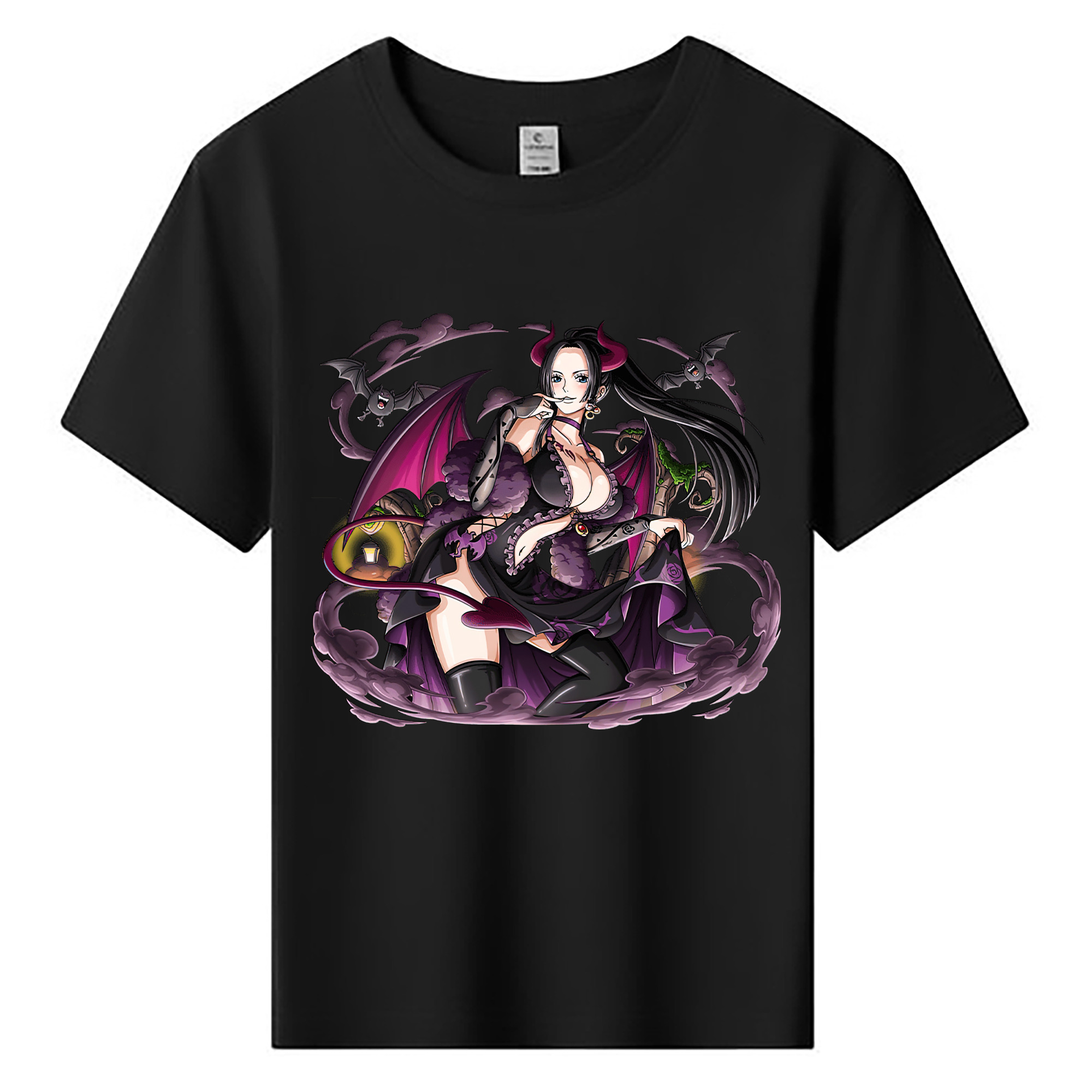 ワンピース ボア・ハンコック ONE PIECE Boa·Hancock 綿100％キッズTシャツ（フロントプリント）