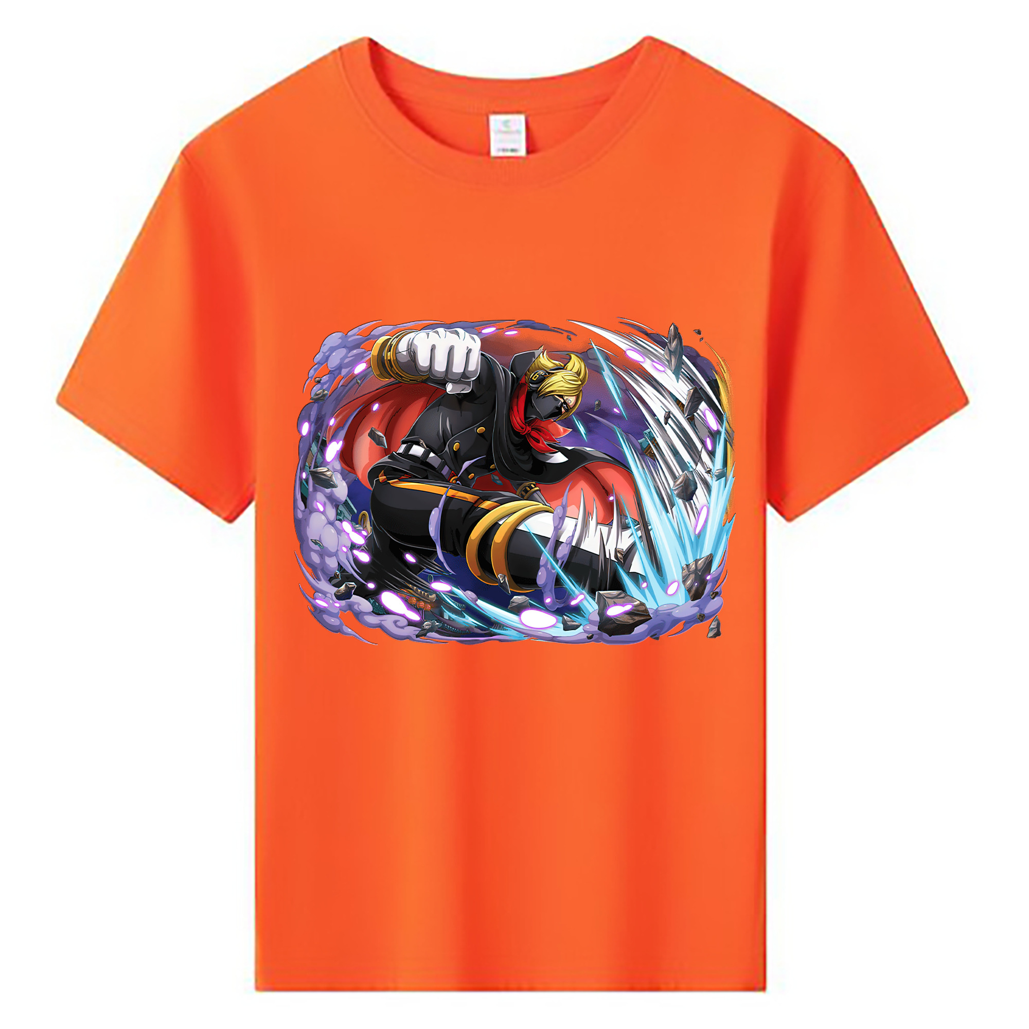 ワンピース ロロノア・ゾロ ONE PIECE Roronoa Zoro 綿100％キッズTシャツ（フロントプリント）