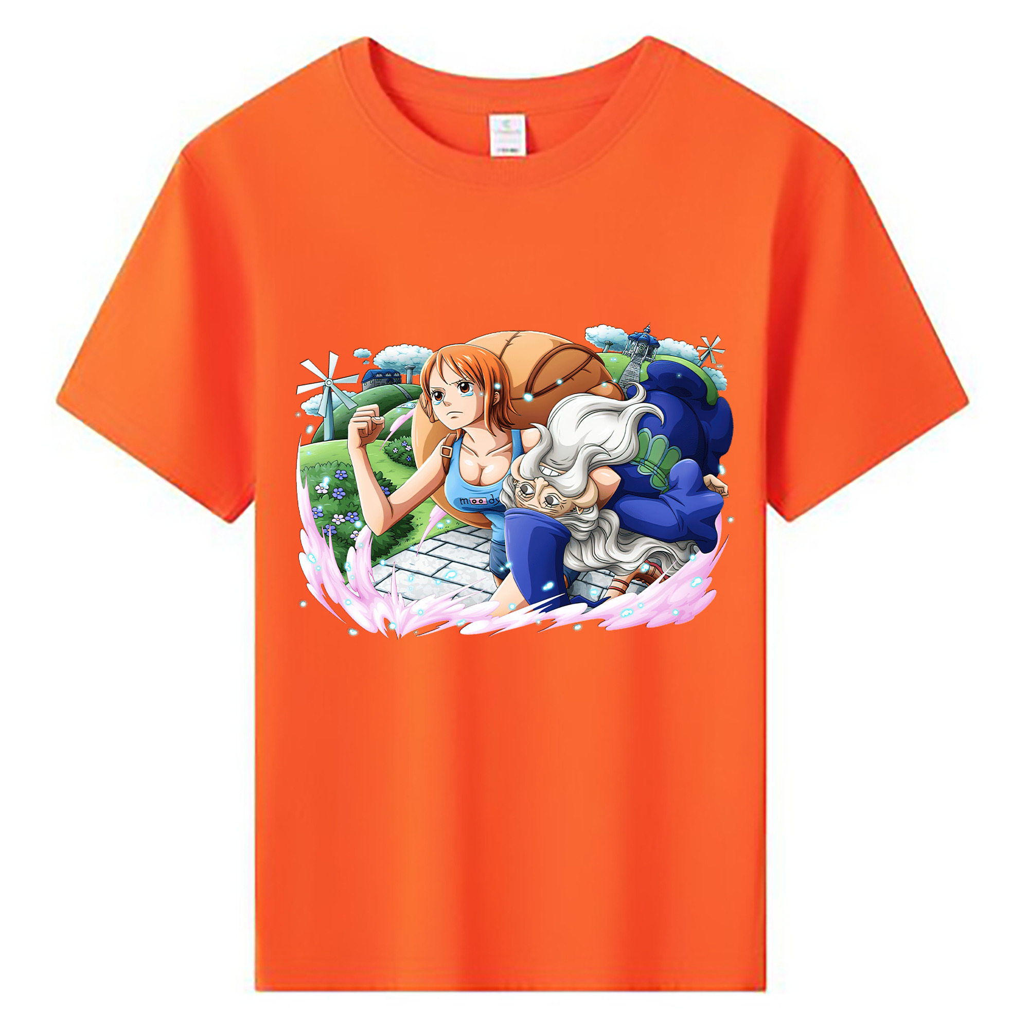ワンピース ナミ ONE PIECE Nami 綿100％キッズTシャツ（フロントプリント）