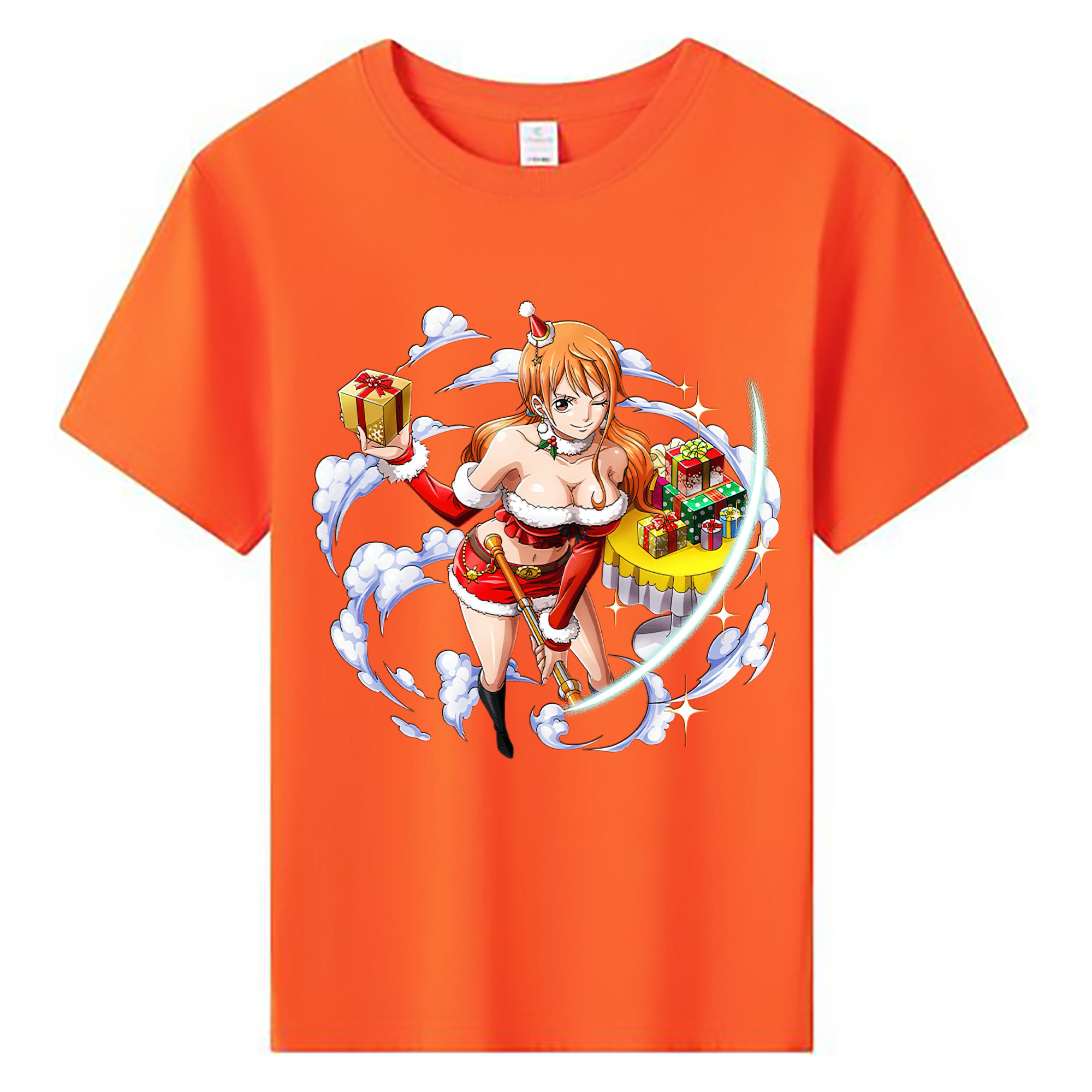 ワンピース ナミ ONE PIECE Nami 綿100％キッズTシャツ（フロントプリント）