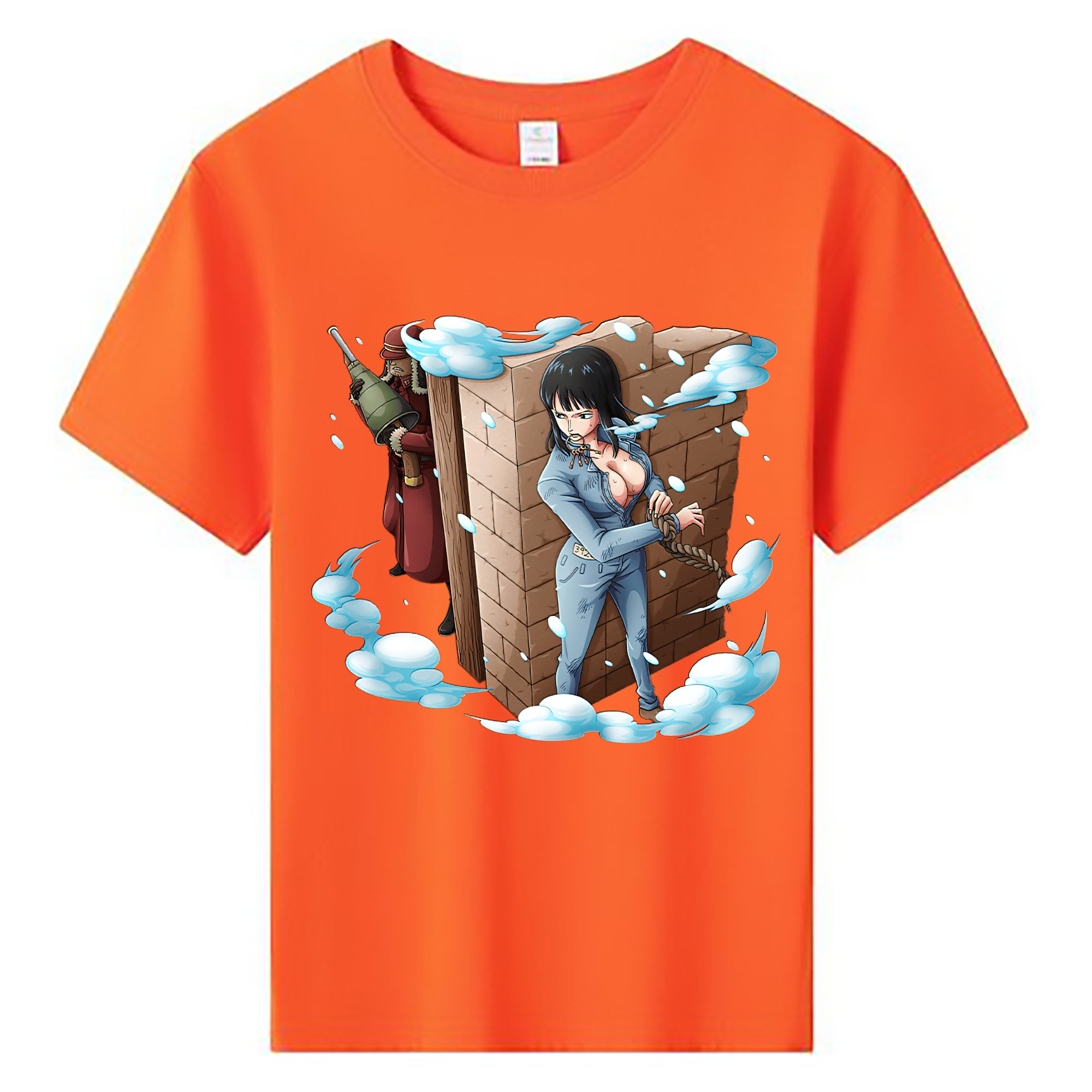 ワンピース ニコ・ロビン ONE PIECE Nico Robin 綿100％キッズTシャツ（フロントプリント）