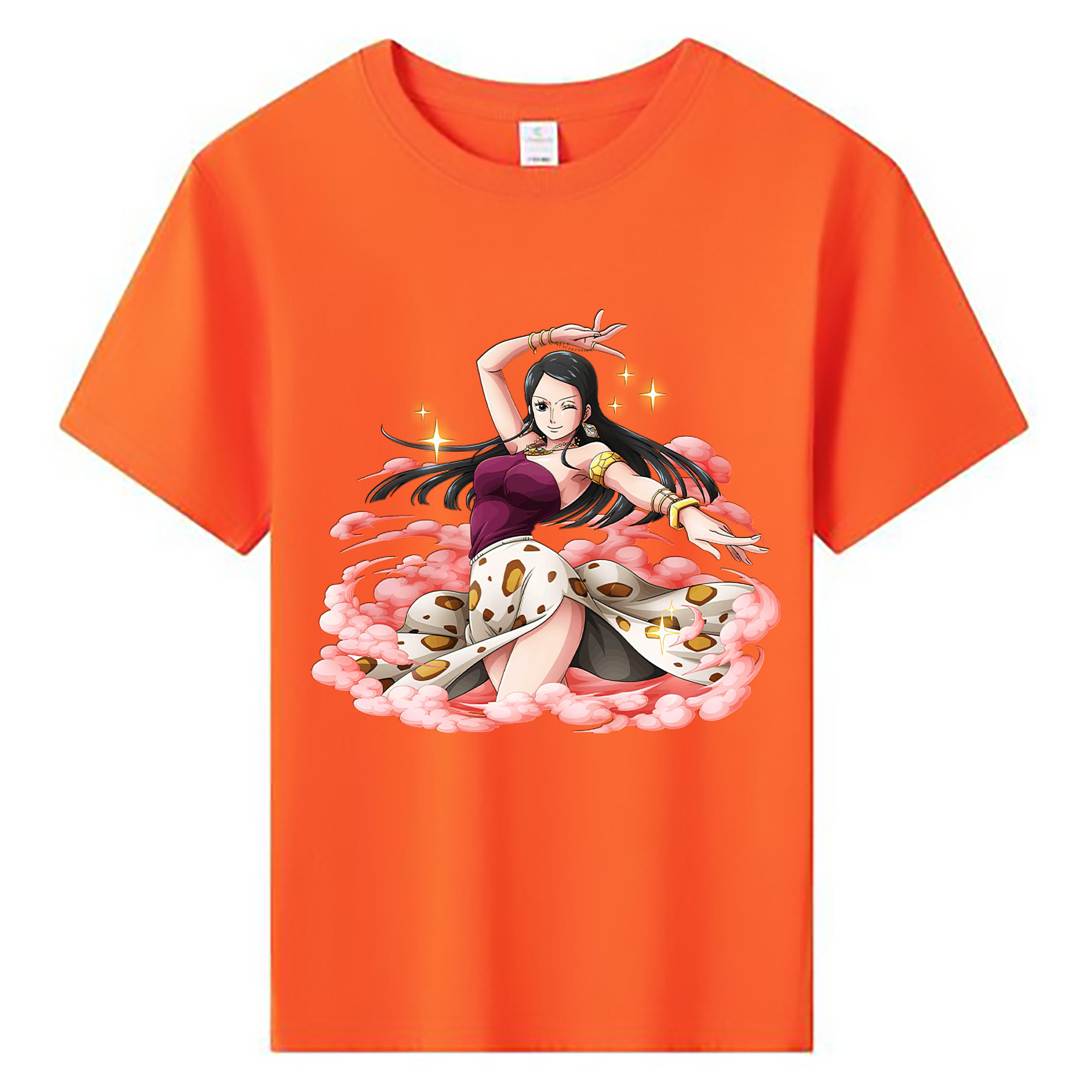 ワンピース ニコ・ロビン ONE PIECE Nico Robin 綿100％キッズTシャツ（フロントプリント）